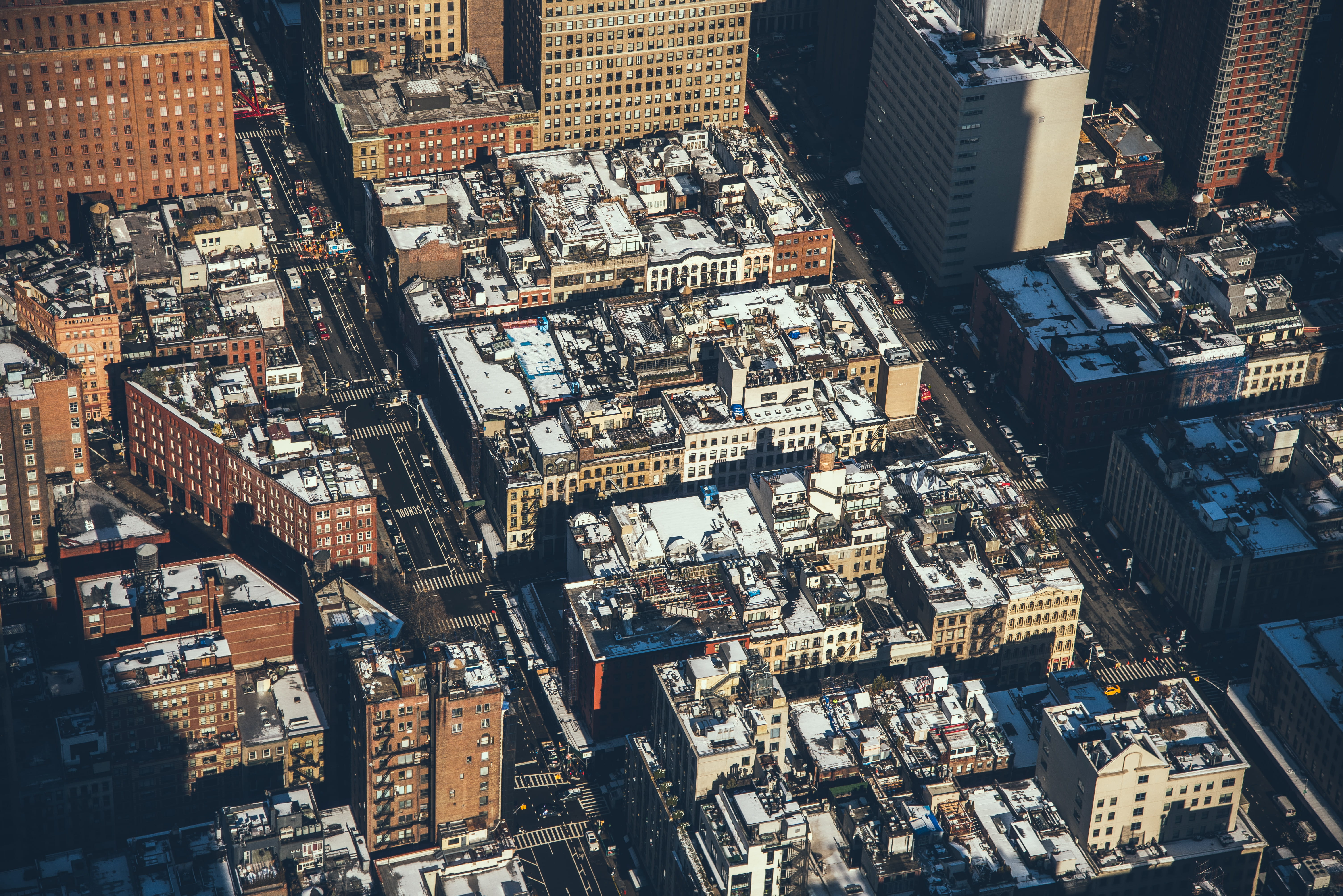 landscape, neighborhood, aerial view, crowd, photography, new york, abundance, eye, city life, building, day, tribeca, skyscraper, architecture, residential district, HD Wallpaper