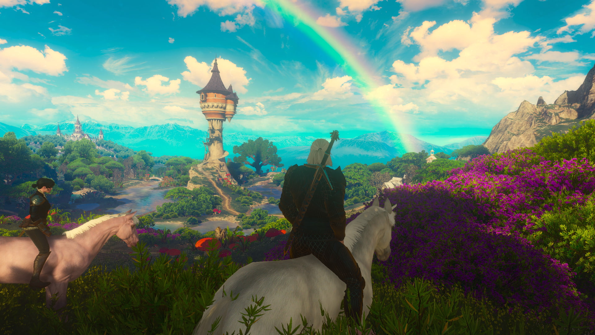 Geralt of Rivia, The Witcher 3: Wild Hunt, 1080P, The Witcher 3: Wild Hunt - Blood and Wine, The Witcher, HD Wallpaper