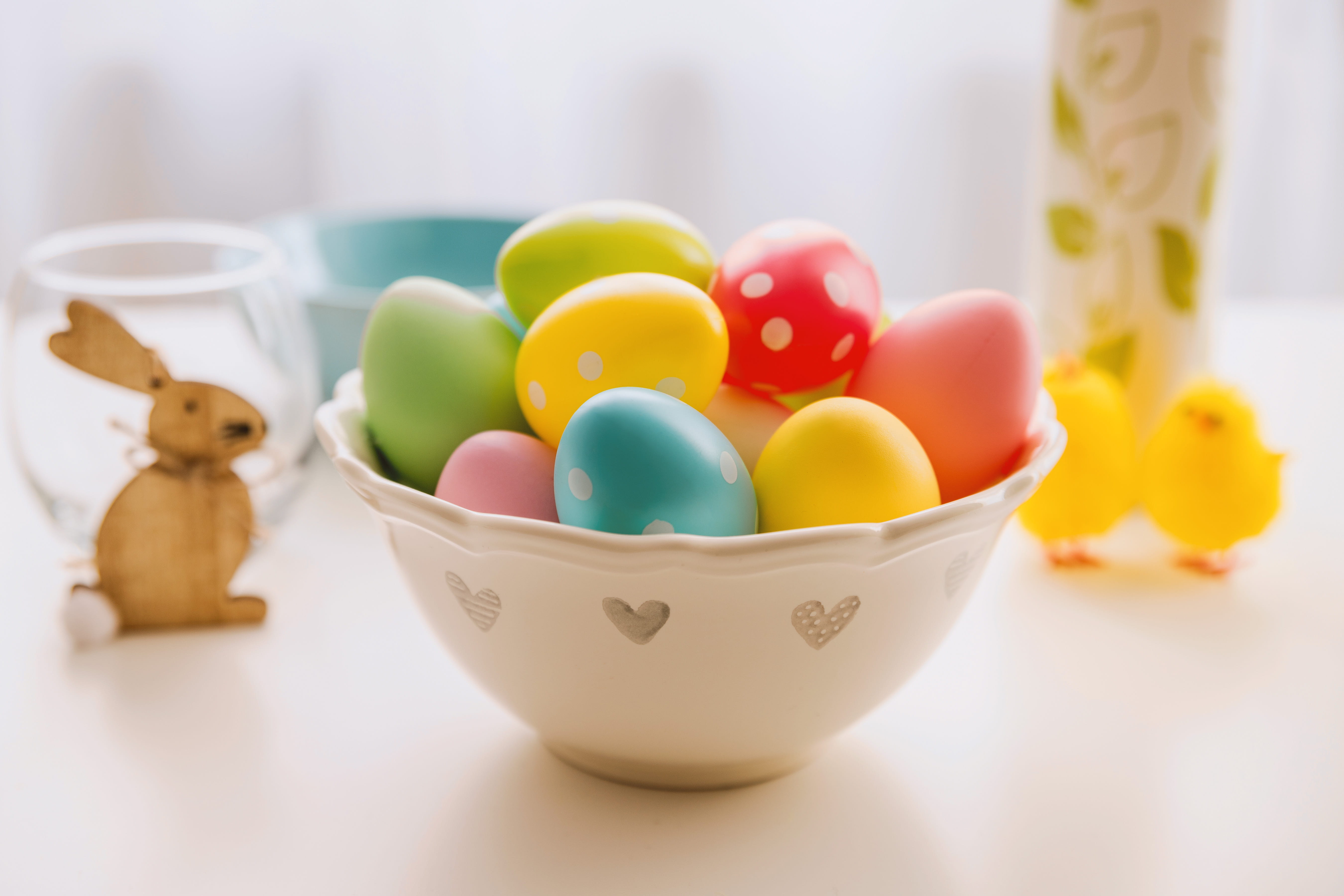 easter egg, springtime, large group of objects, focus on foreground, eggs, no people, easter, multi colored, happy, full, celebration, food and drink, food, HD Wallpaper