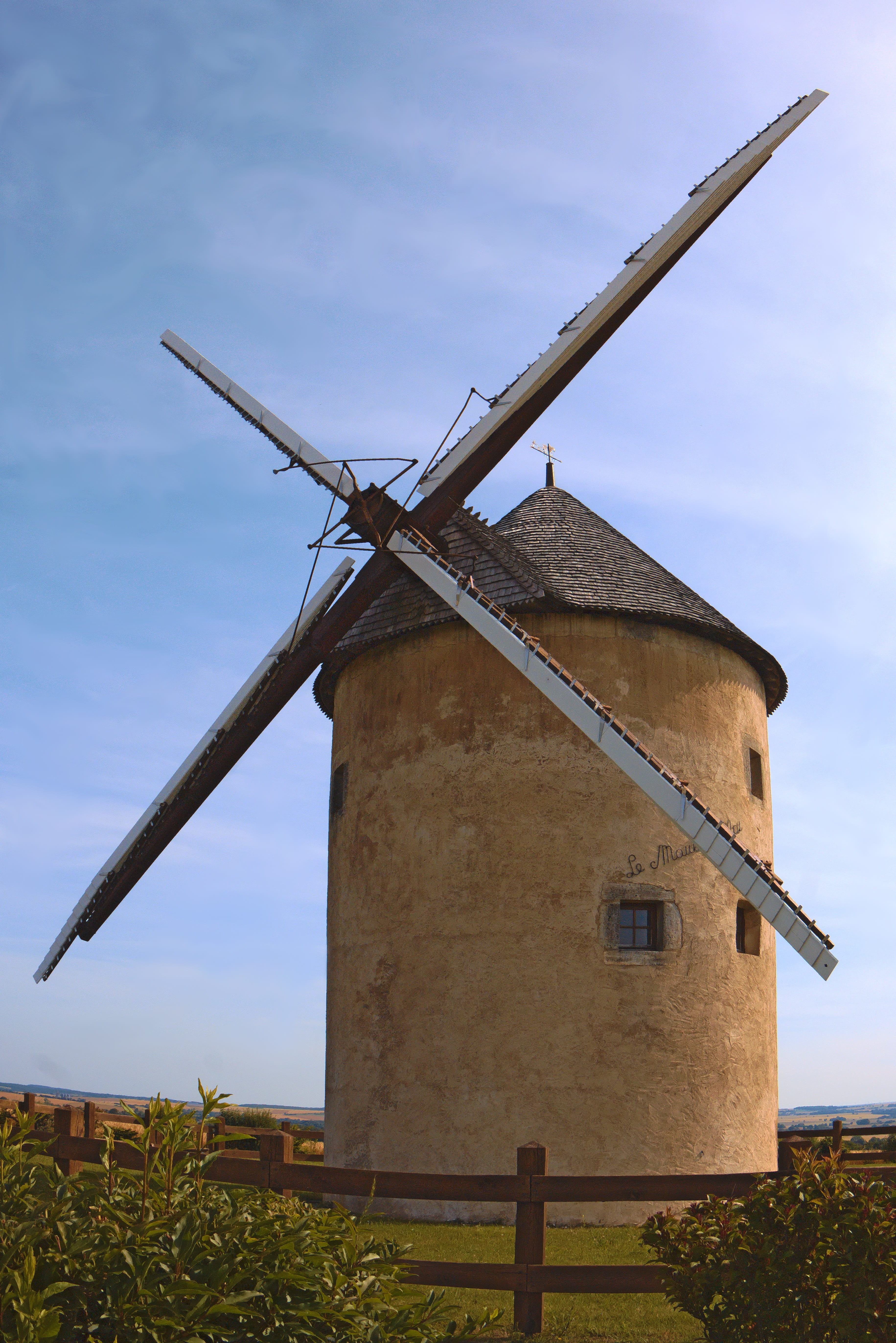 windmill, blade, grind, wind power, air, Wind Mill, fuel and power generation, architecture, mill, land, pierre, Old, turbine, traditional windmill, Grain, Phone HD Wallpaper