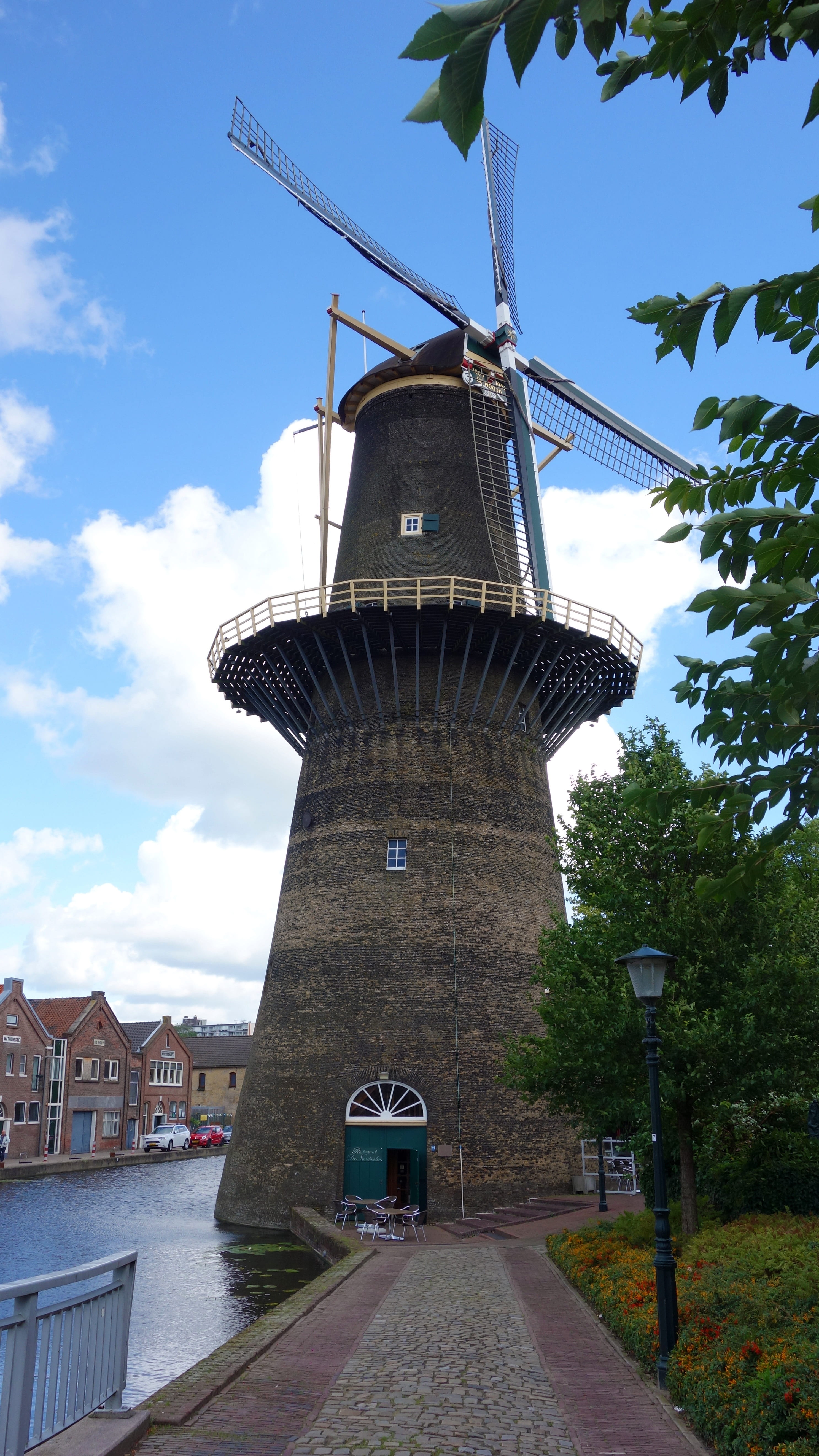 tourism, schiedam, alternative energy, environmental conservation, renewable energy, mill, architecture, sky, direction, mill blades, wind turbine, wicks, Phone HD Wallpaper