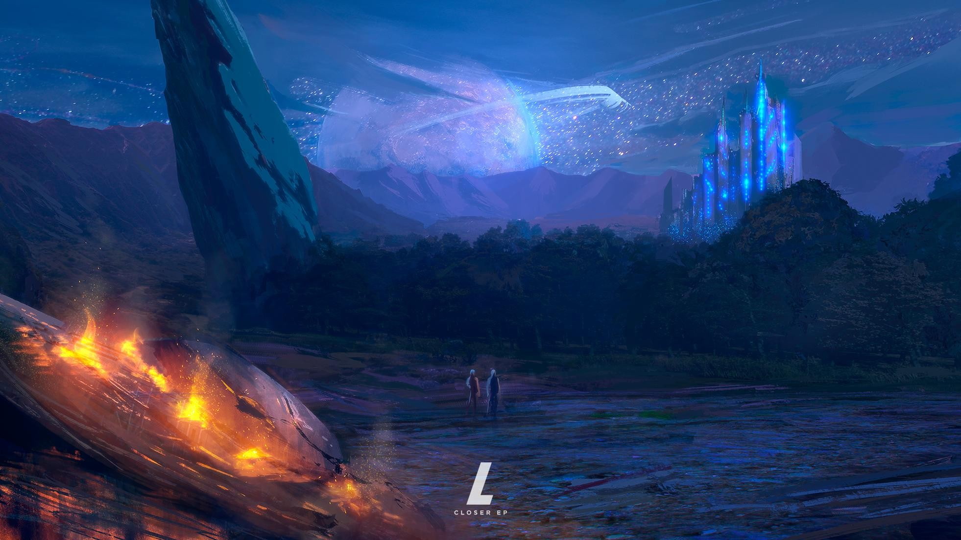 Closer EP, 1080P, Laszlo, Monstercat, HD Wallpaper