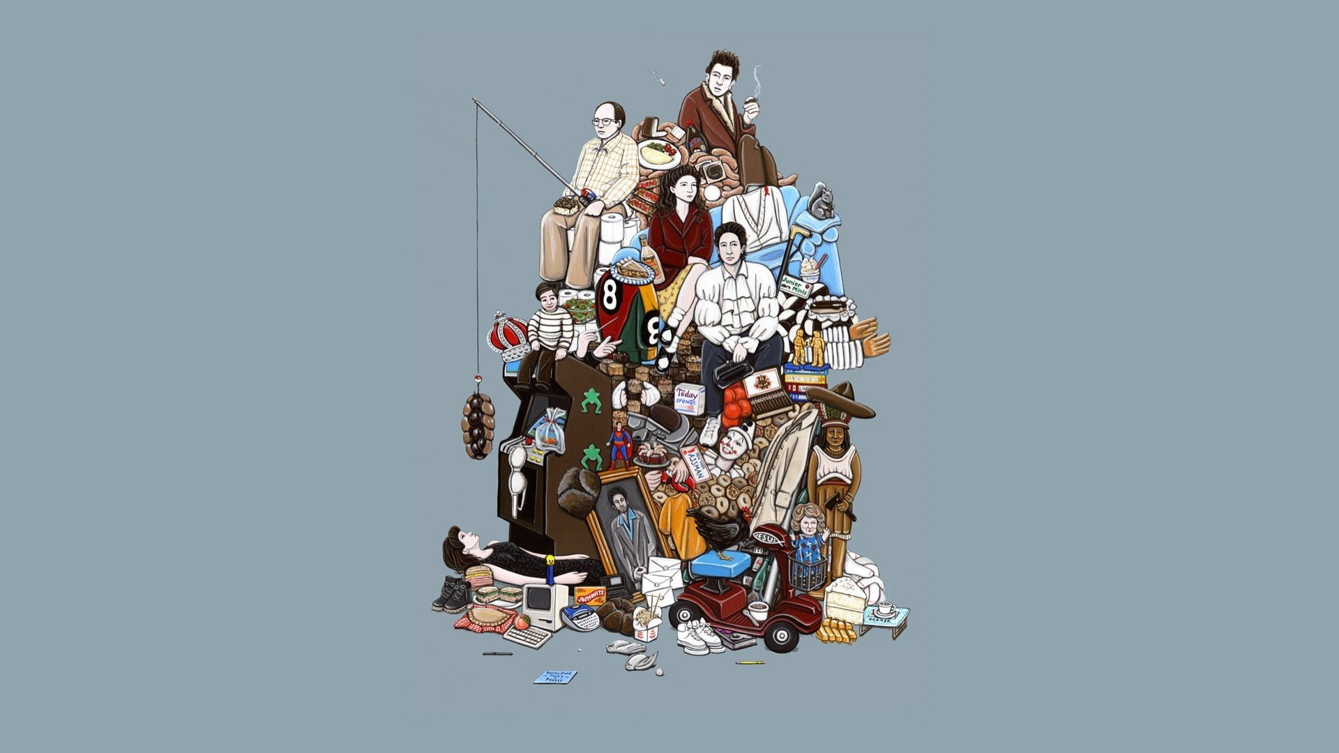 Seinfeld, 1080P, HD Wallpaper