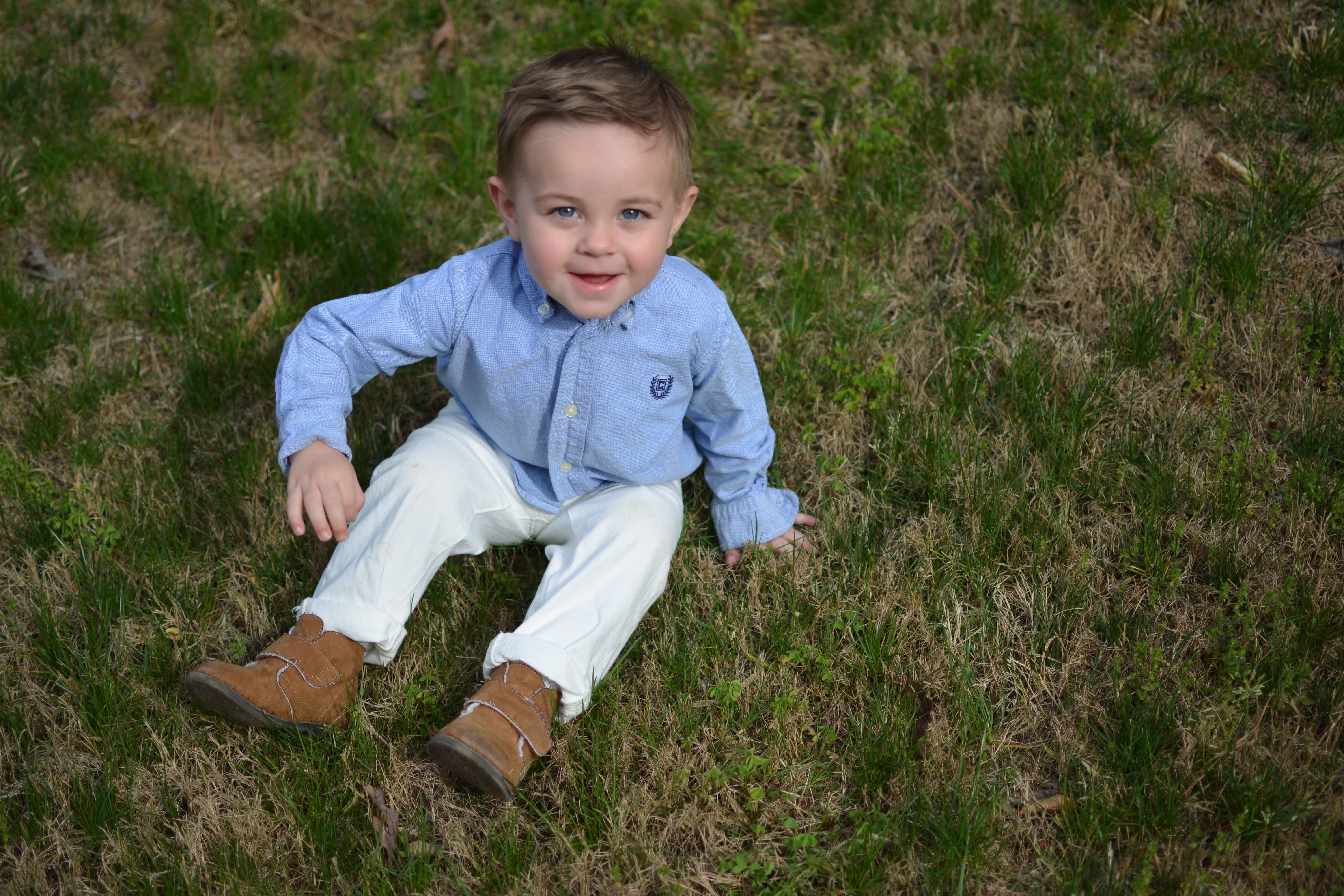 guy, male, boy, child, lifestyle, cute, playing, land, modern, smiling, hair, model, sitting, professional, portrait, fashion, plant, full length, one person, HD Wallpaper