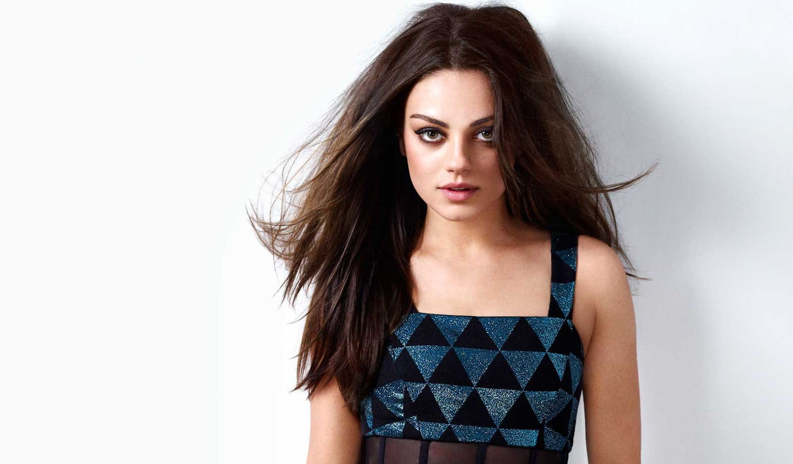 mila kunis, mila, long, brunette, celebrities, 720P, long hair, hair, photography, woman, kunis, HD Wallpaper