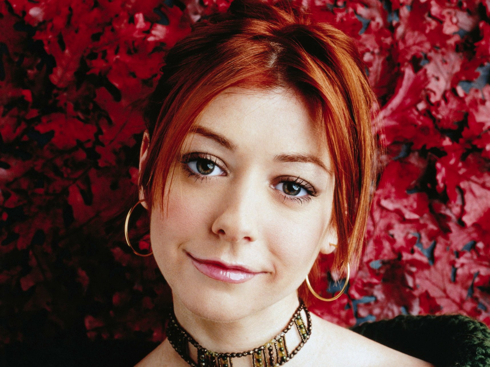 Alyson Hannigan, Actresses, 720P, HD Wallpaper