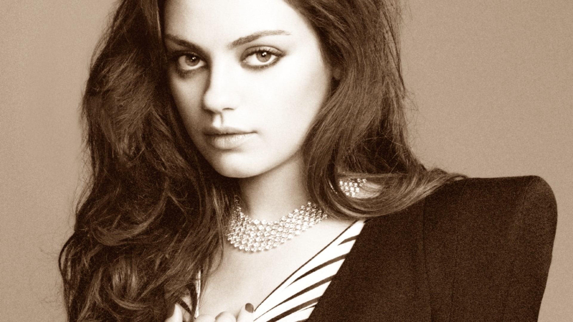 x, kunis, women, 1080P, actresses, mila, actress, hd, people, art, Mila Kunis, HD Wallpaper