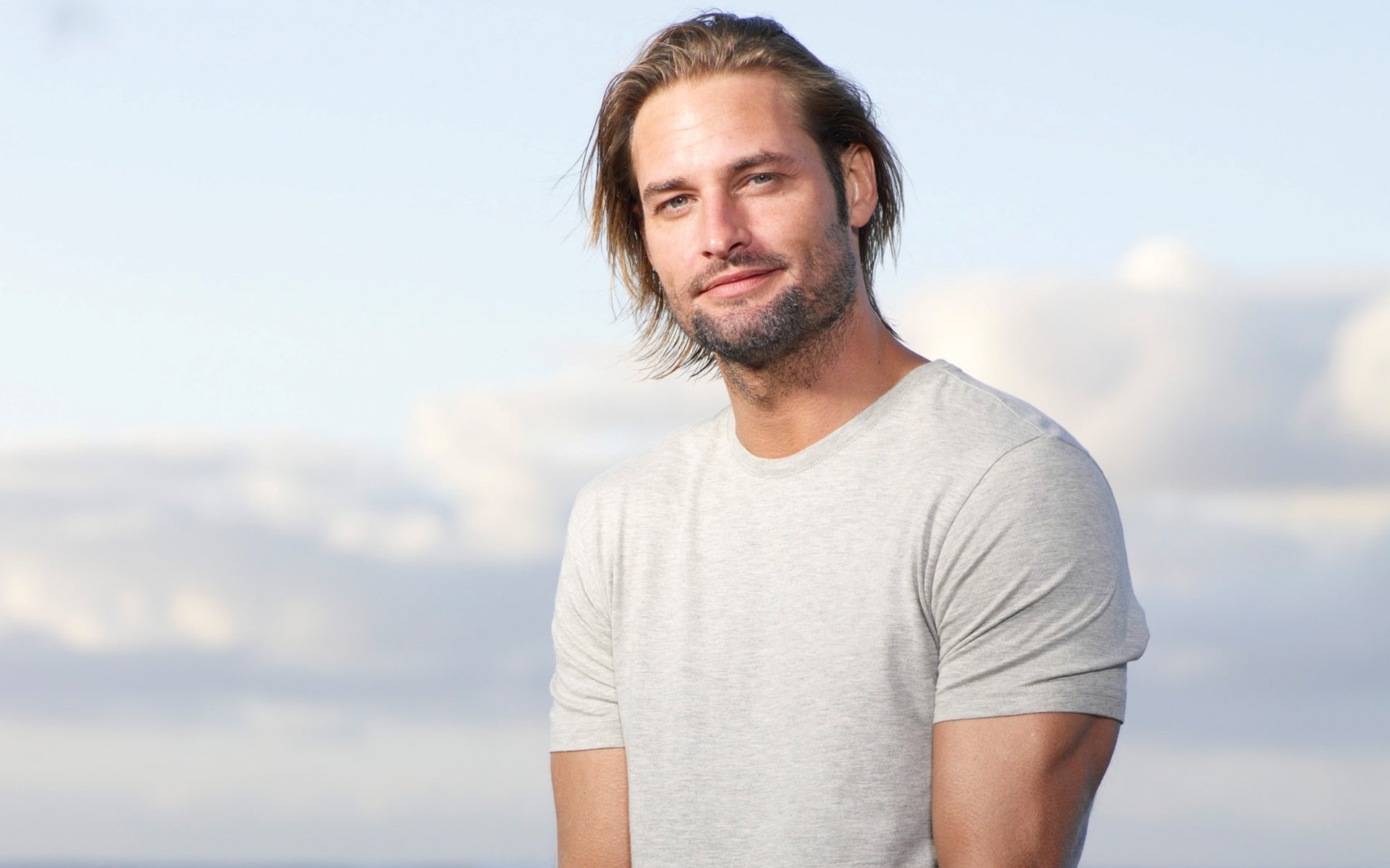 1080P, t, shirt, photoshoot, josh, holloway, HD Wallpaper