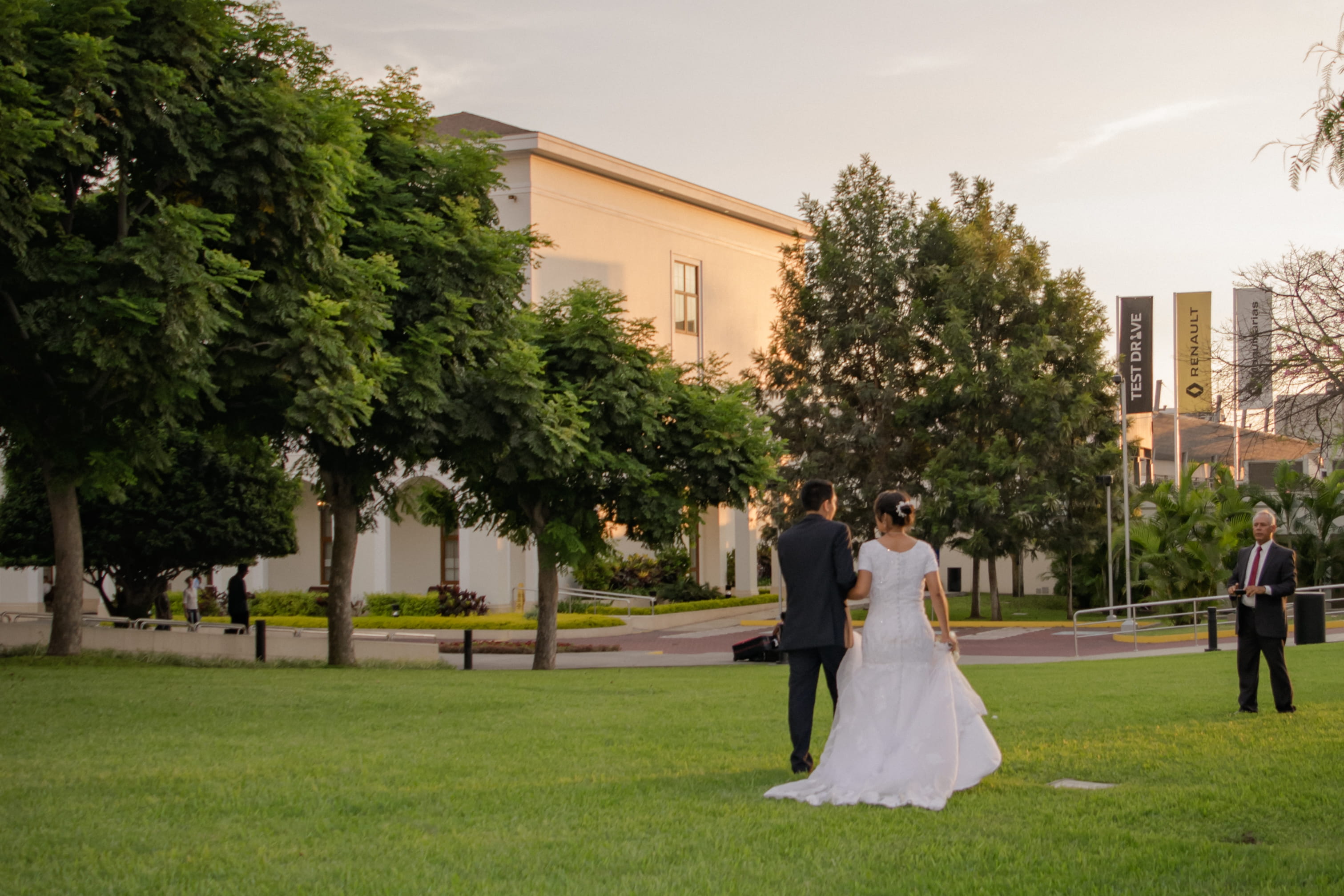 love, architecture, plant, celebration, tree, two people, adult, men, built structure, outdoors, bride, bridegroom, 2K, married, wedding, building exterior, HD Wallpaper