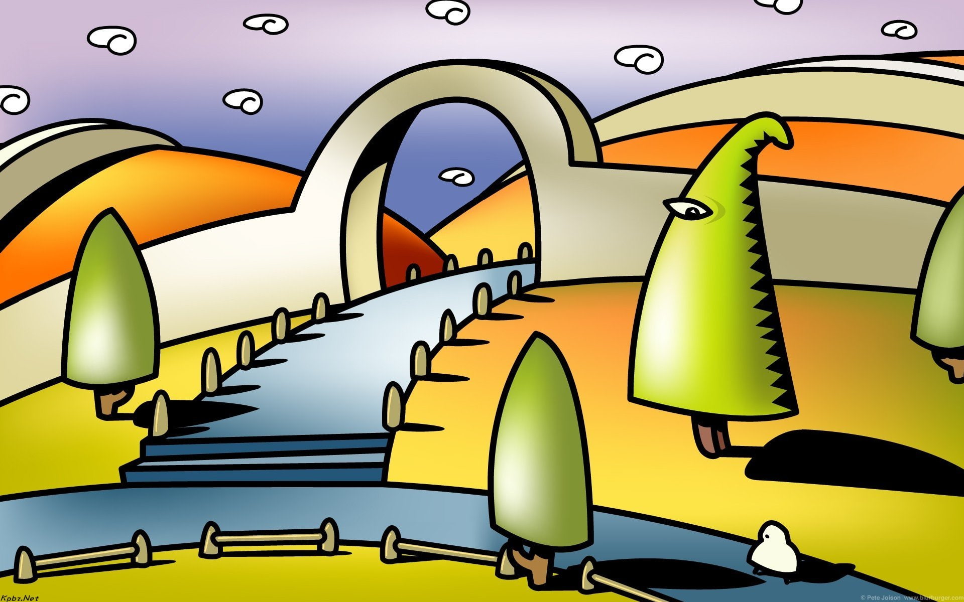 game, cartoon, blurburger, comics, anime, 1080P, puzzle, HD Wallpaper