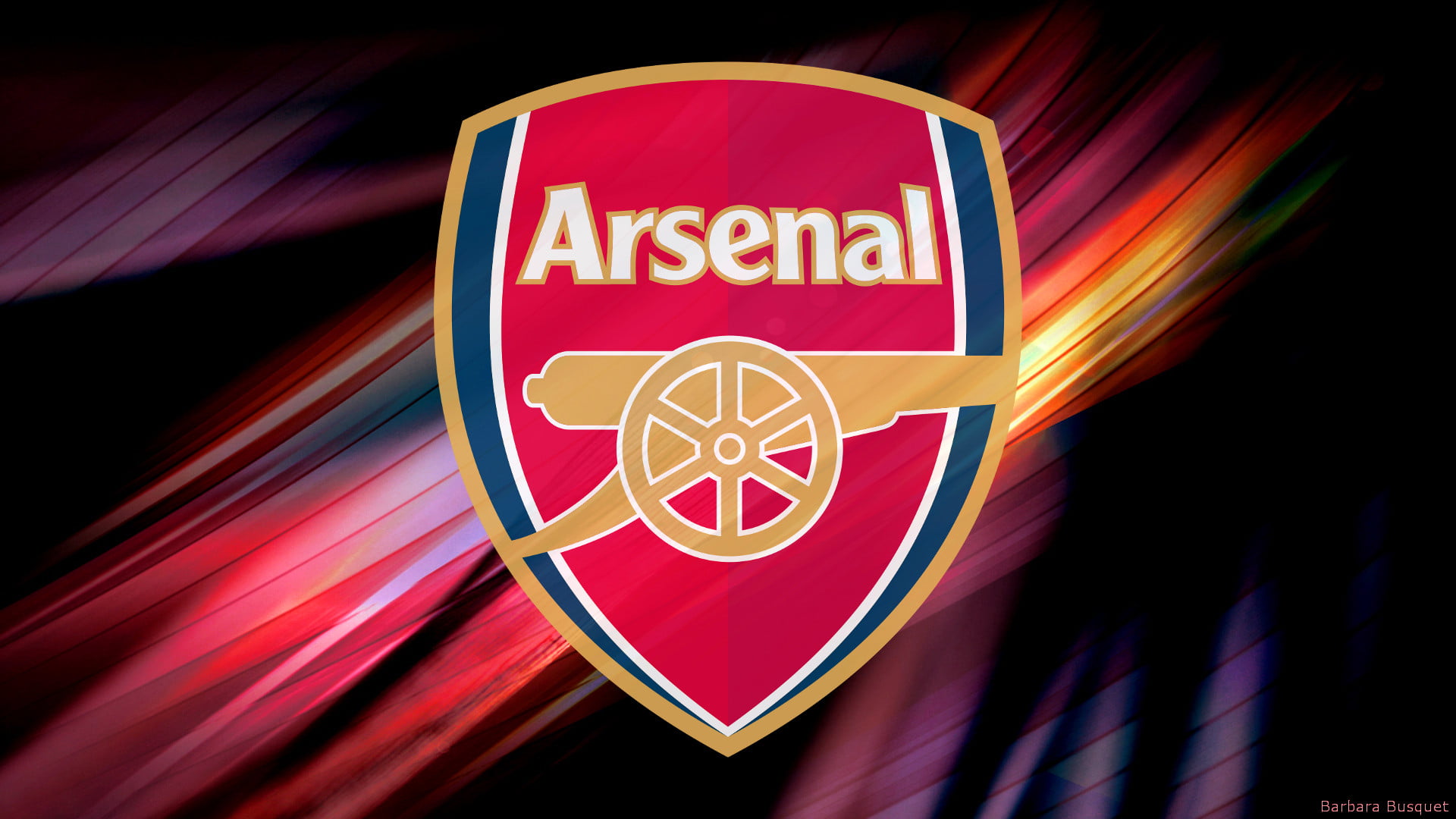 Soccer, Logo, Arsenal F.C., Emblem, 1080P, HD Wallpaper