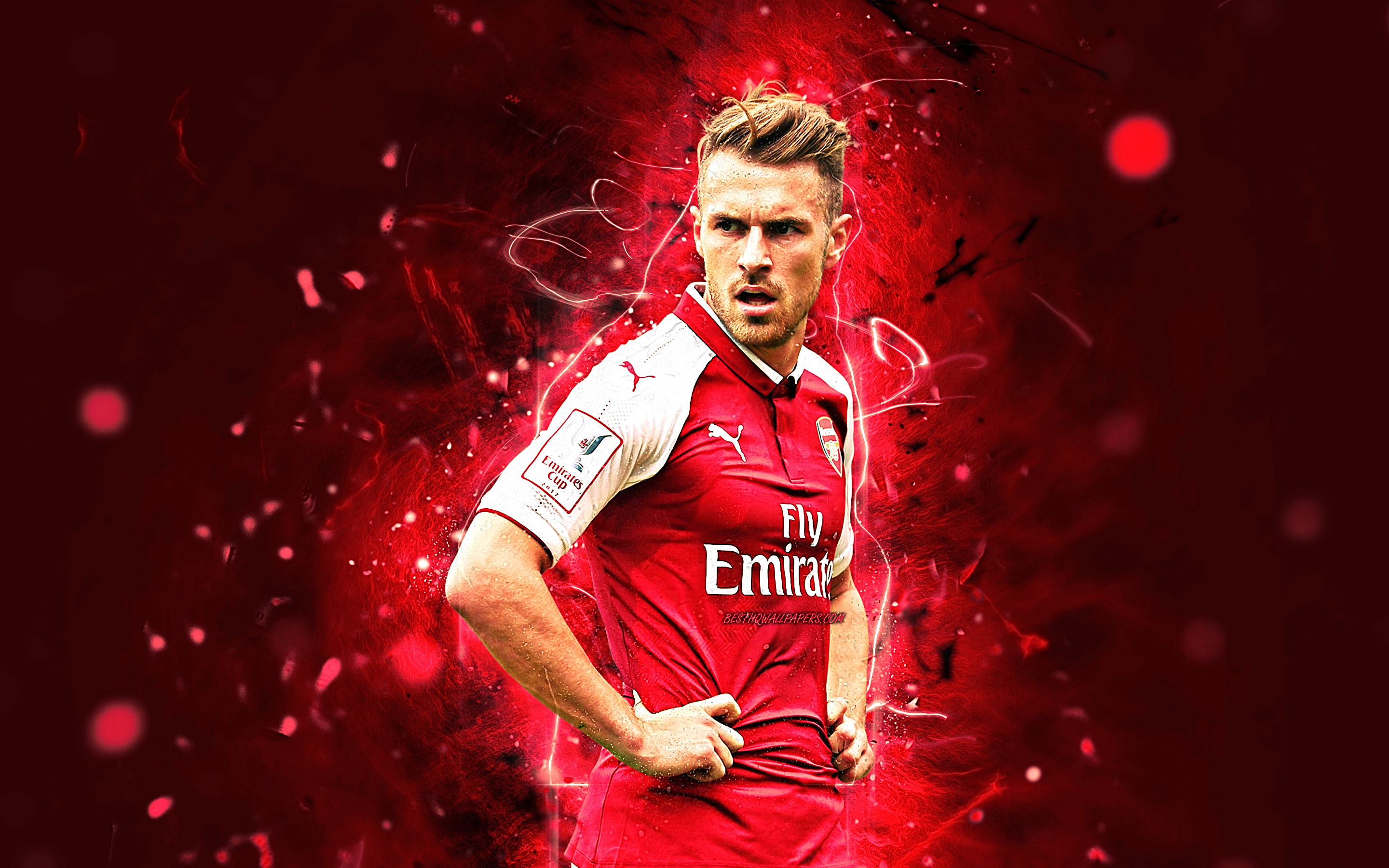 Welsh, Soccer, Aaron Ramsey, 2K, Arsenal F.C., HD Wallpaper