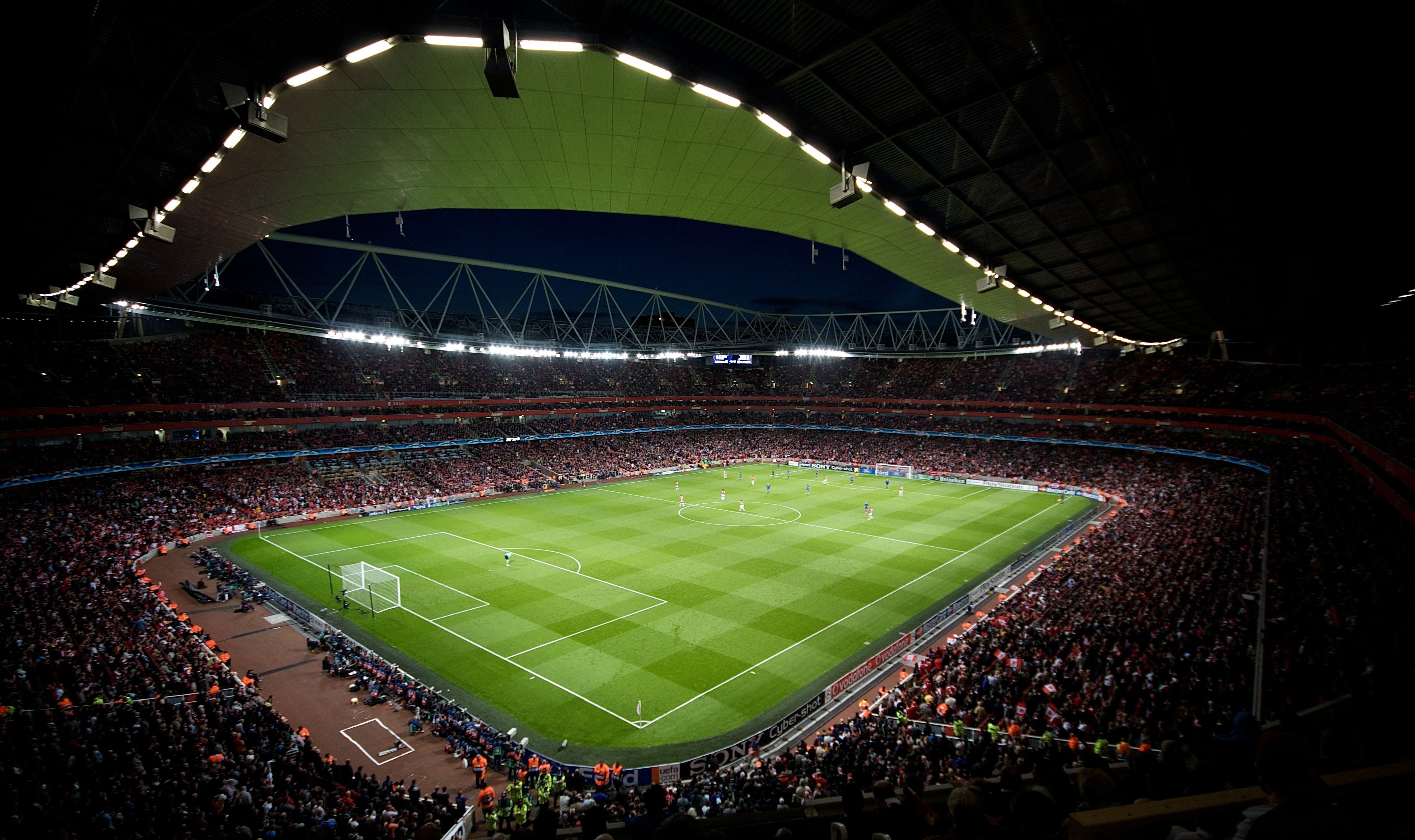 emirates, 4K, league, champions, stadium, soccer, HD Wallpaper