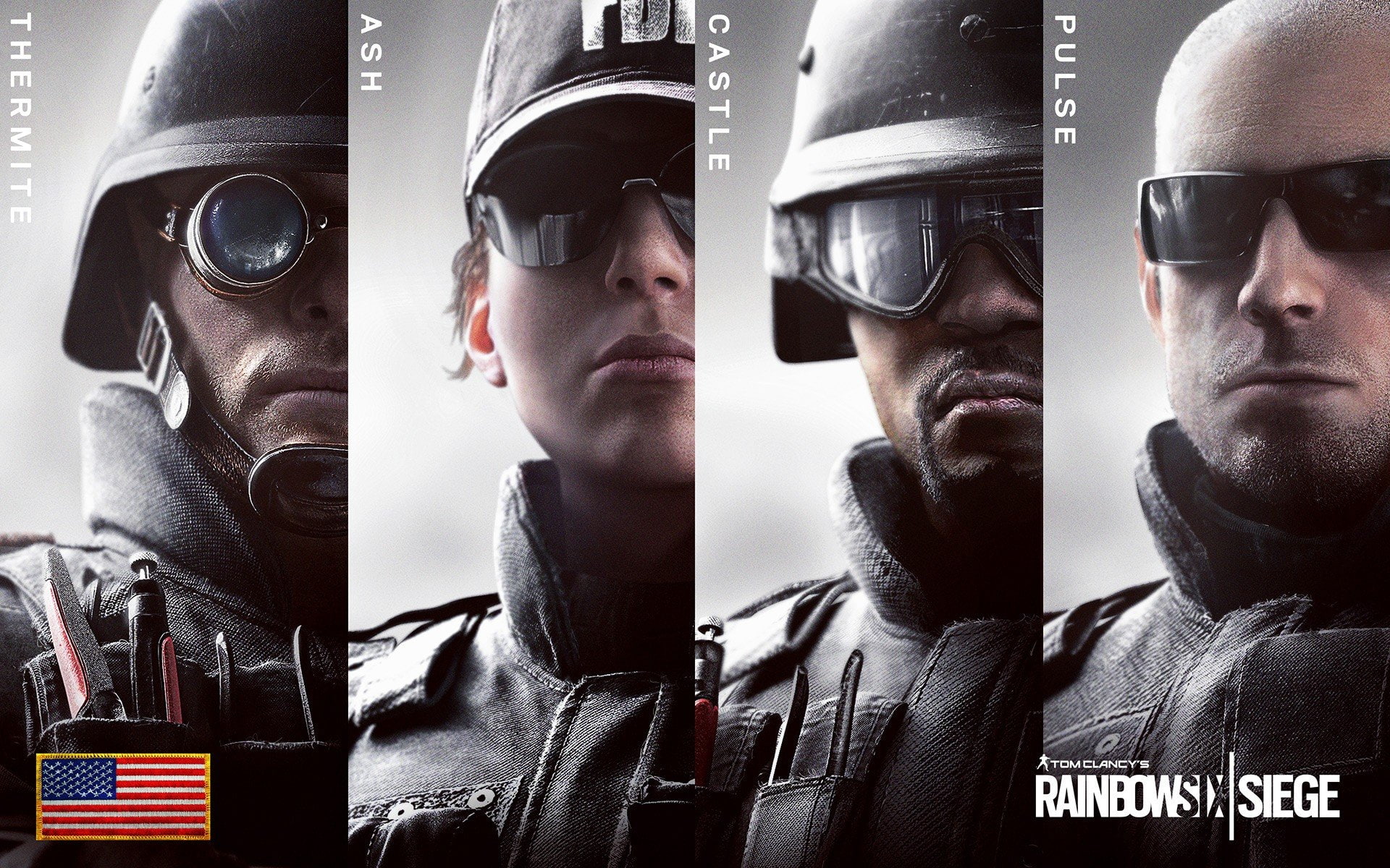 1080P, people rainbow six siege computer game swat, HD Wallpaper