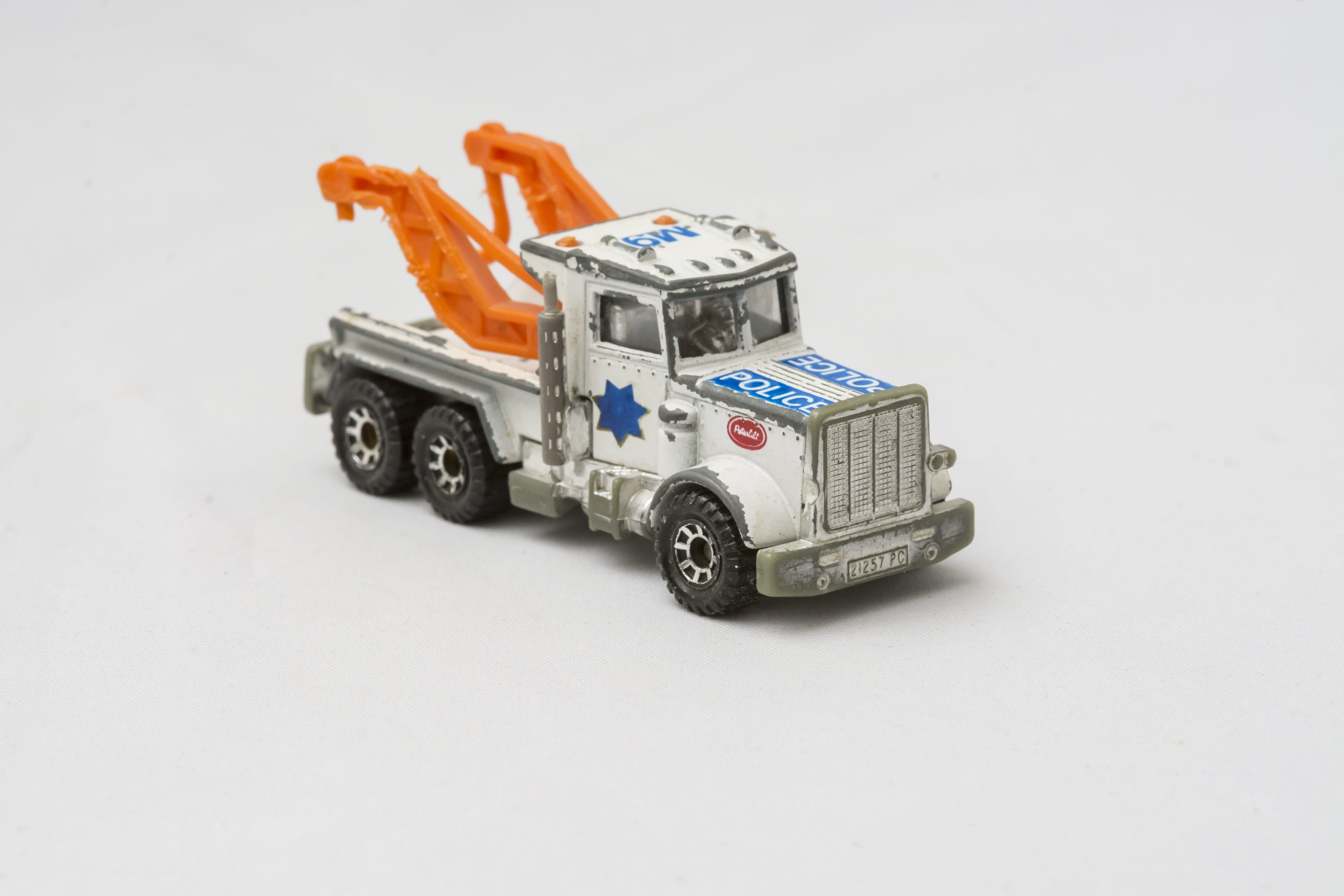 business, matchbox, one person, high angle view, truck, orange color, police, past, nostalgia, day, memory, auto, land vehicle, studio shot, oldtimer, white background, HD Wallpaper