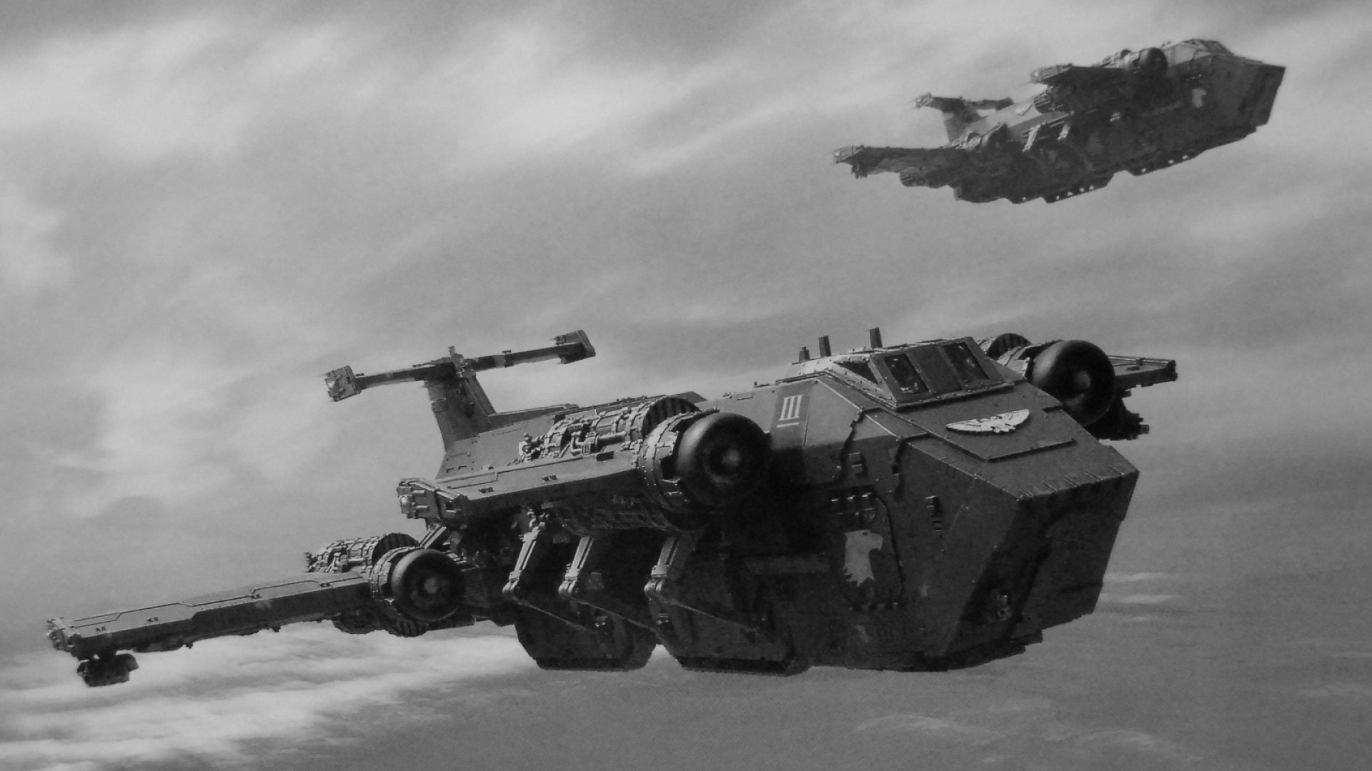 nature, machinery, weapon, army, Warhammer, warrior, Dark, fi, sky, Fighting, aggression, government, air vehicle, cloud - sky, conflict, action, fantasy, HD Wallpaper