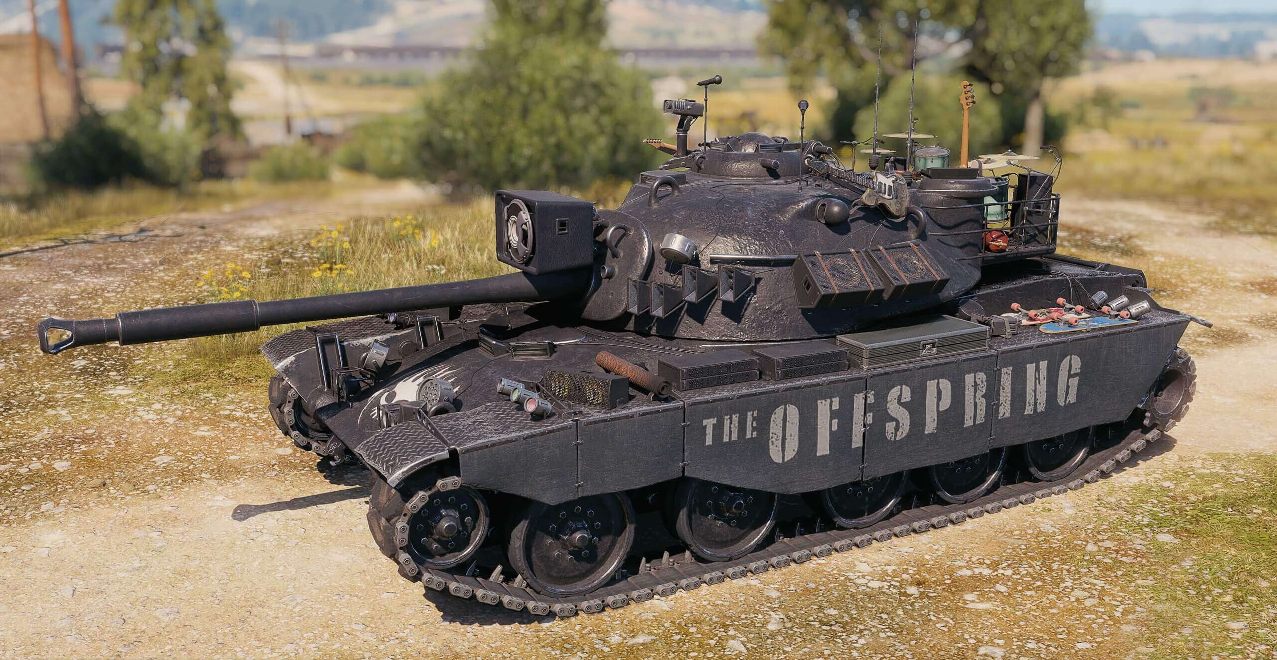 Pretty Fly, tank, World of Tanks, The Offspring, 1080P, TL-1 LPC, HD Wallpaper