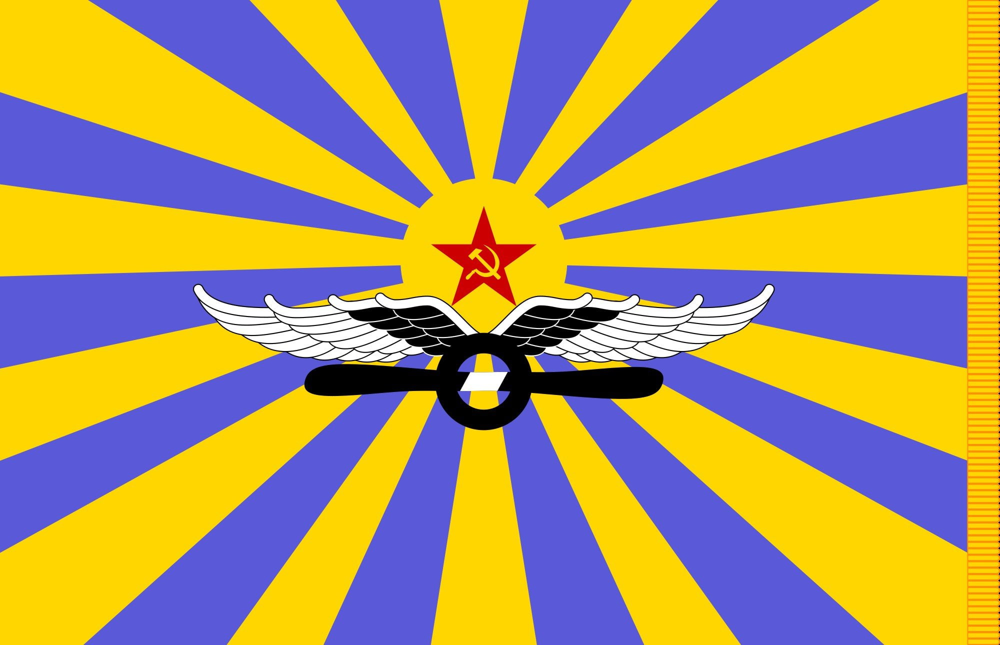 soviet, 1080P, force svg, 2000px flag, air, HD Wallpaper