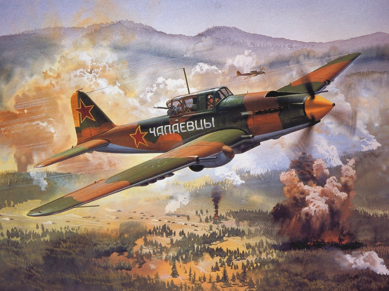 720P, Ilyushin Il-2, Military Aircrafts, HD Wallpaper