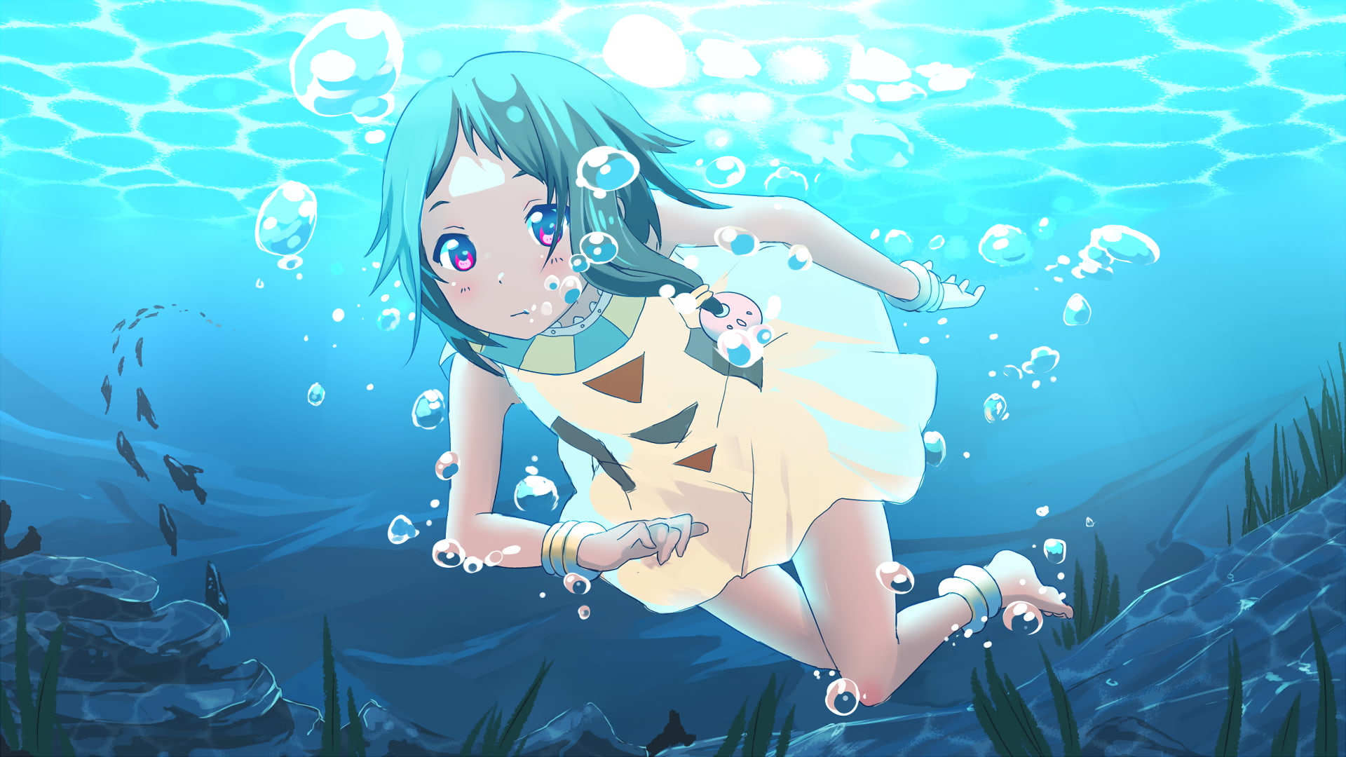 1080P, Tamako Market, Anime, HD Wallpaper