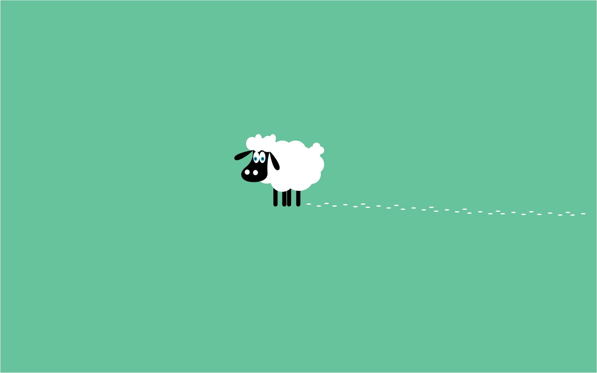 symbol, colored background, success, 1080P, illustration, single object, cow, people, sheep, businessman, white, backgrounds, design, green color, ideas, HD Wallpaper