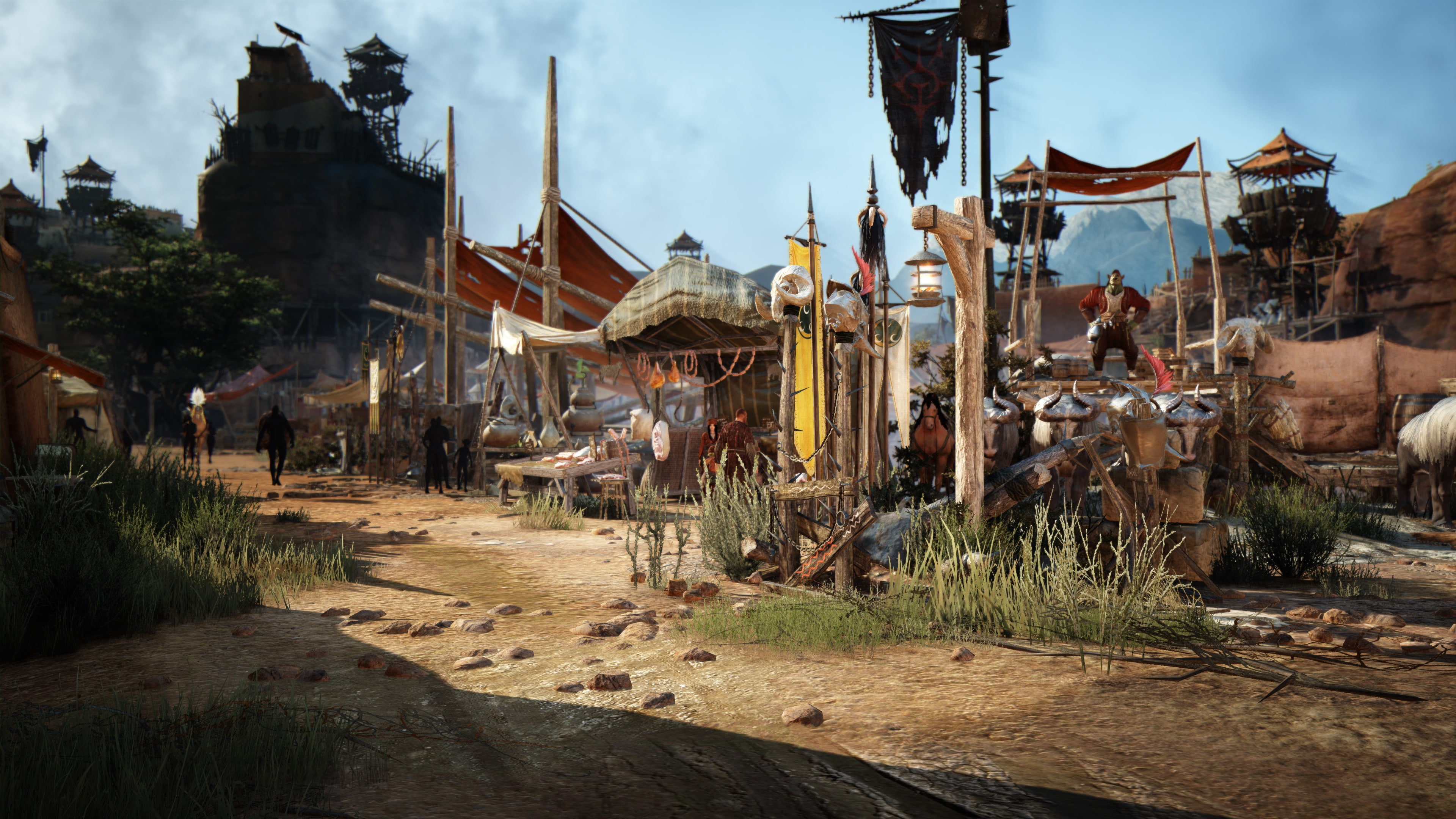 Best Games 2015, MMORPG, PC, game, traveling, 4K, BS, photo, merchant, Black Desert Online, fantasy, HD Wallpaper