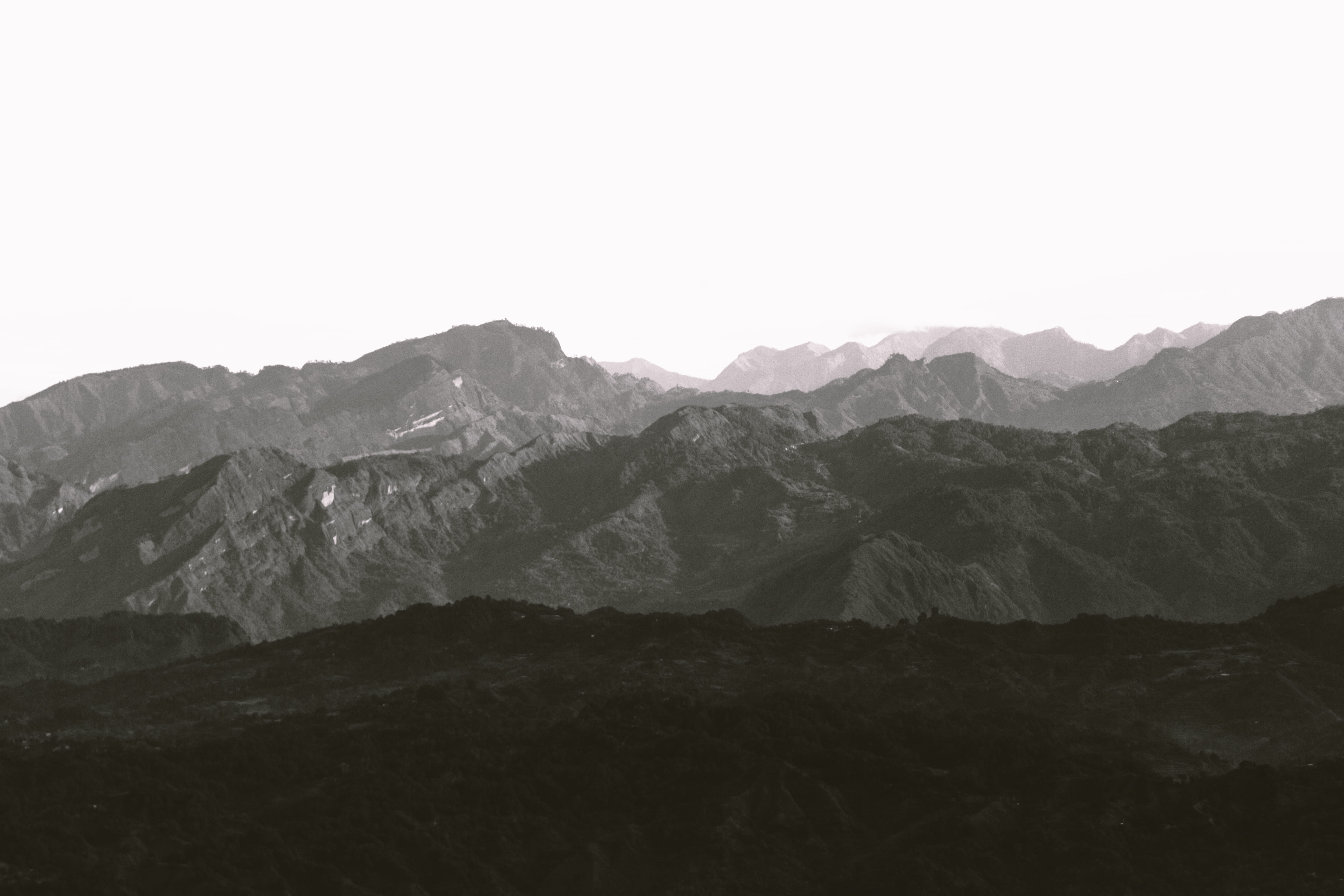 baguio, view, formation, cordillera, tree, no people, non-urban scene, outdoors, snowcapped mountain, mountain layers, philippine, remote, mountain ridge, HD Wallpaper