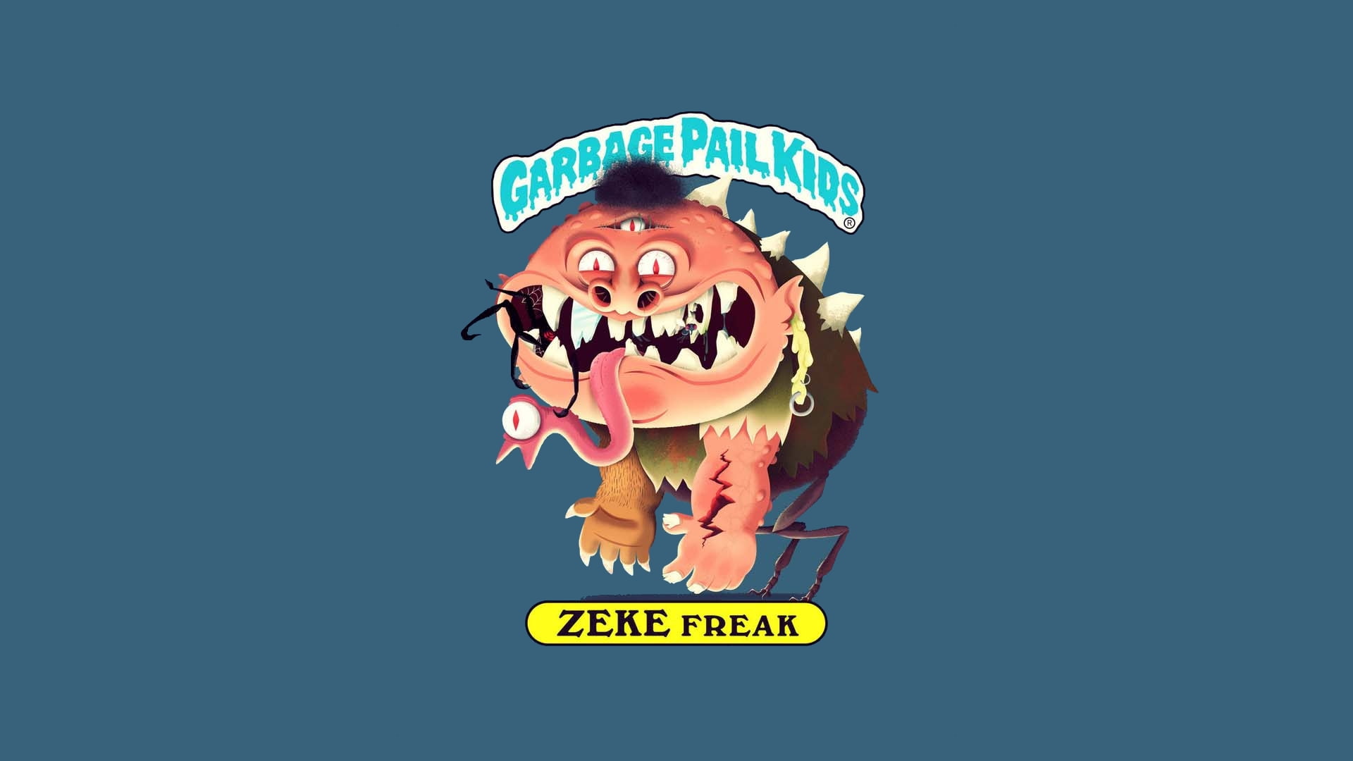 Garbage Pail Kids, Zeke Freak, Comics, 1080P, HD Wallpaper