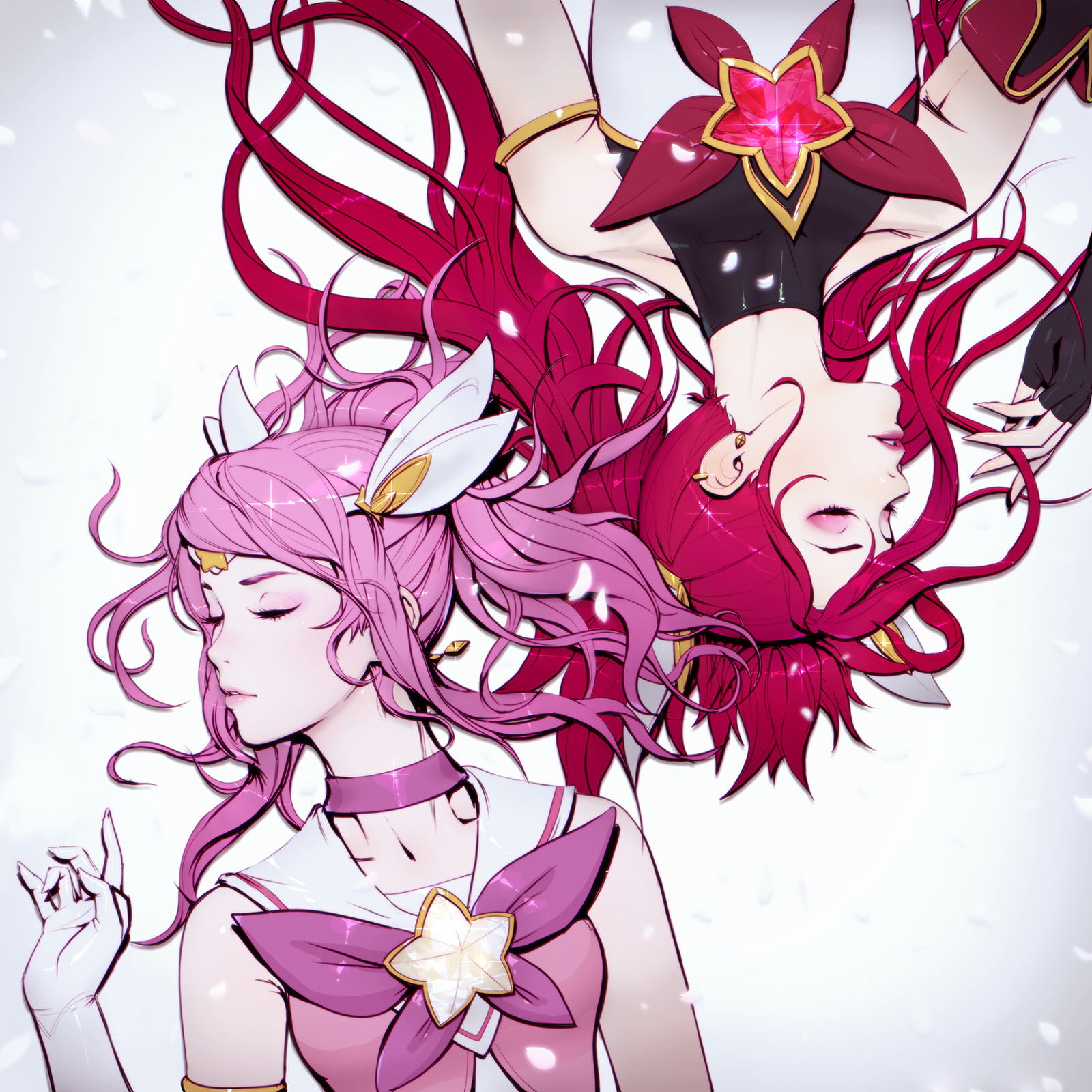 League of Legends, Jinx (League of Legends), Star Guardian, 720P, Lux (League of Legends), Phone HD Wallpaper