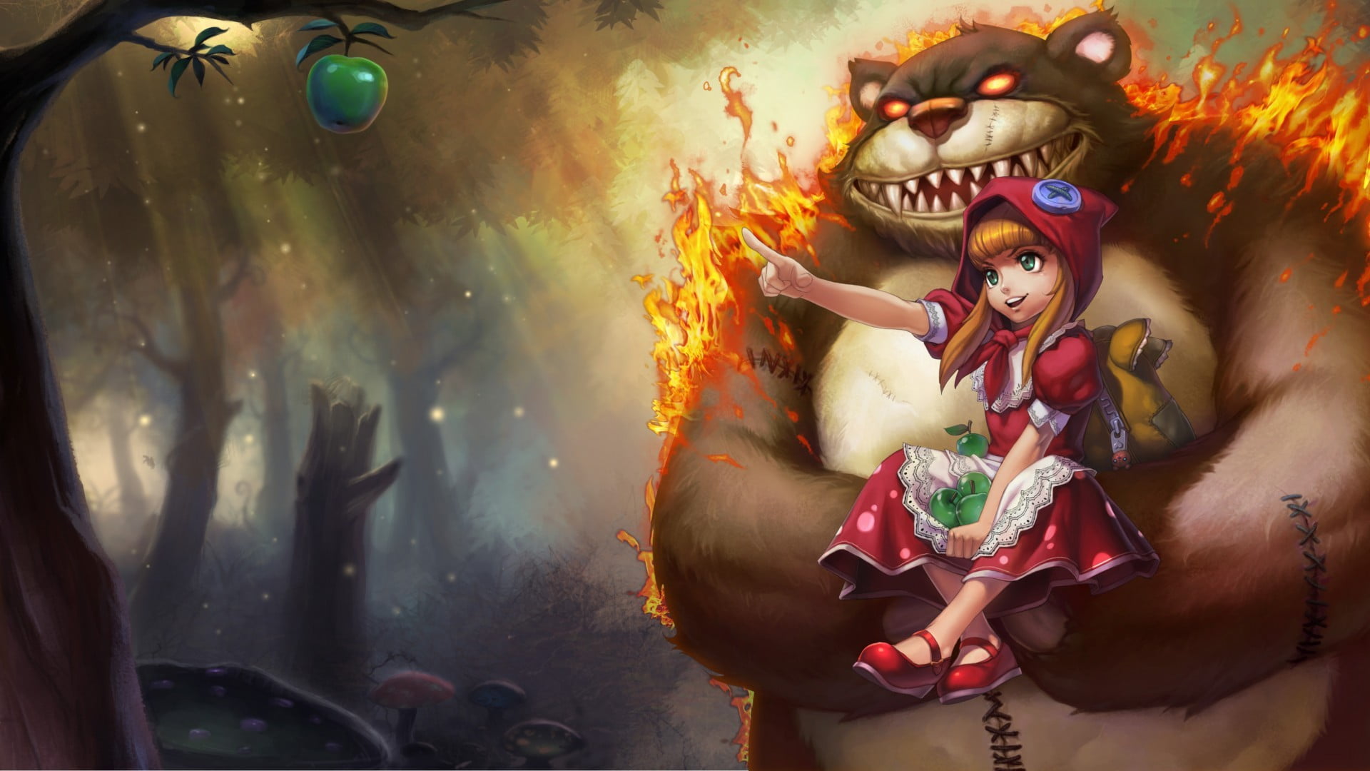 traditional Festival, evil, human arm, people, dancing, night, League of Legends, event, human representation, happiness, multi colored, fantasy, girl, HD Wallpaper