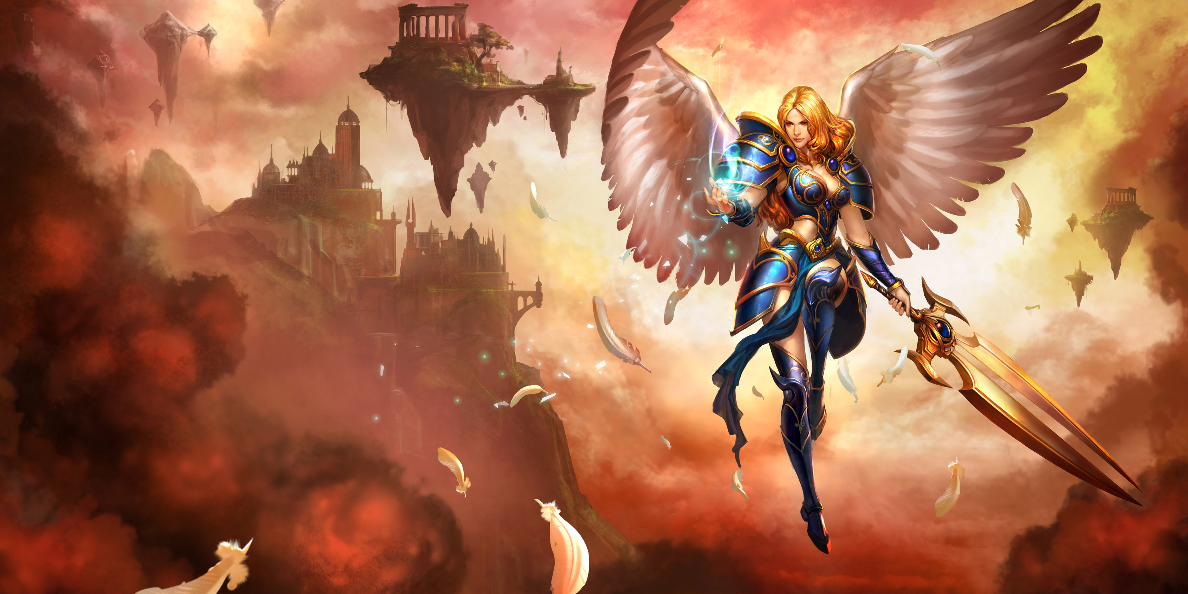 Kayle, 4K, League of Legends, 4K, HD Wallpaper