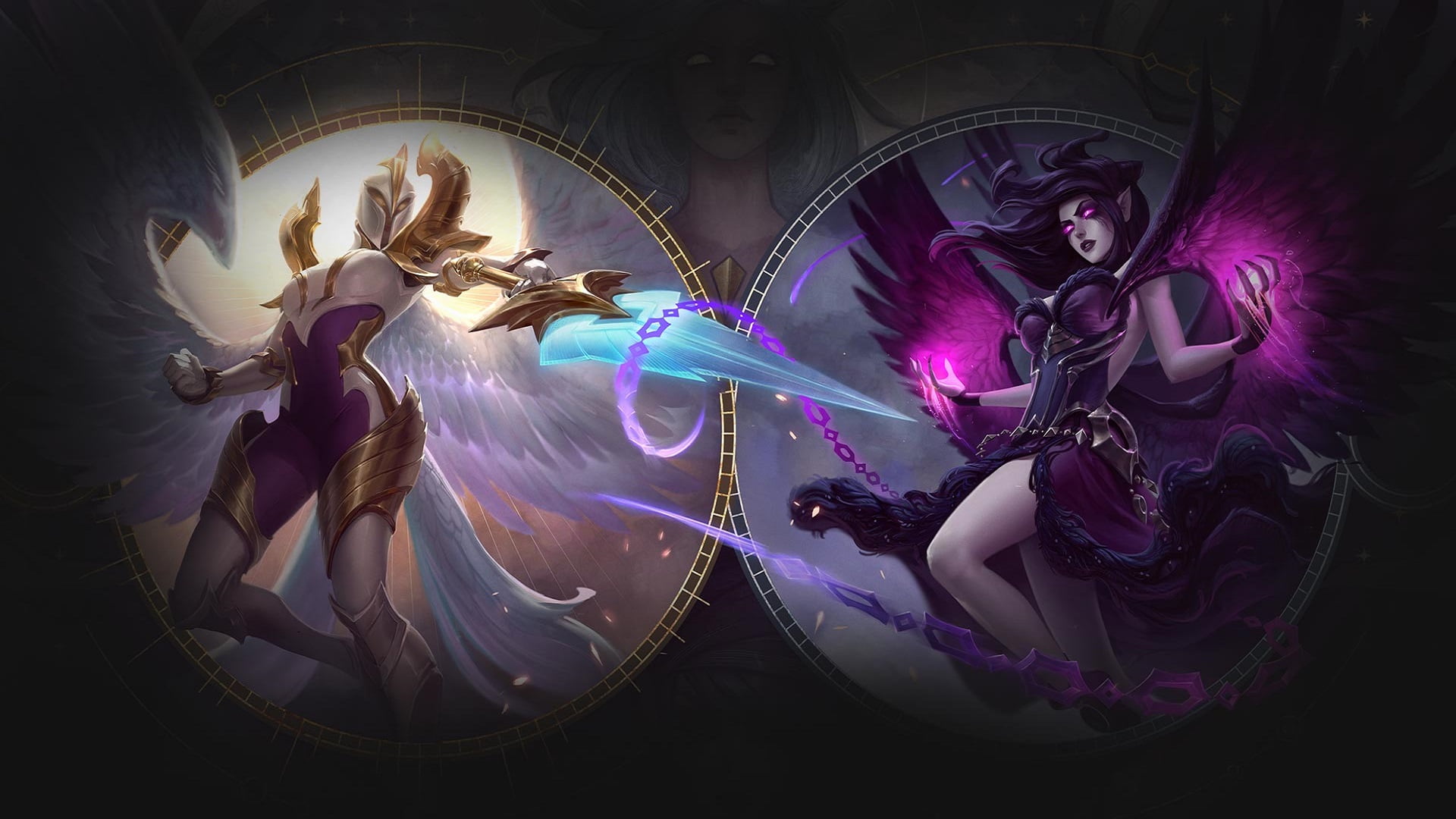 Video Game, Morgana (League Of Legends), Kayle (League Of Legends), League Of Legends, 1080P, HD Wallpaper