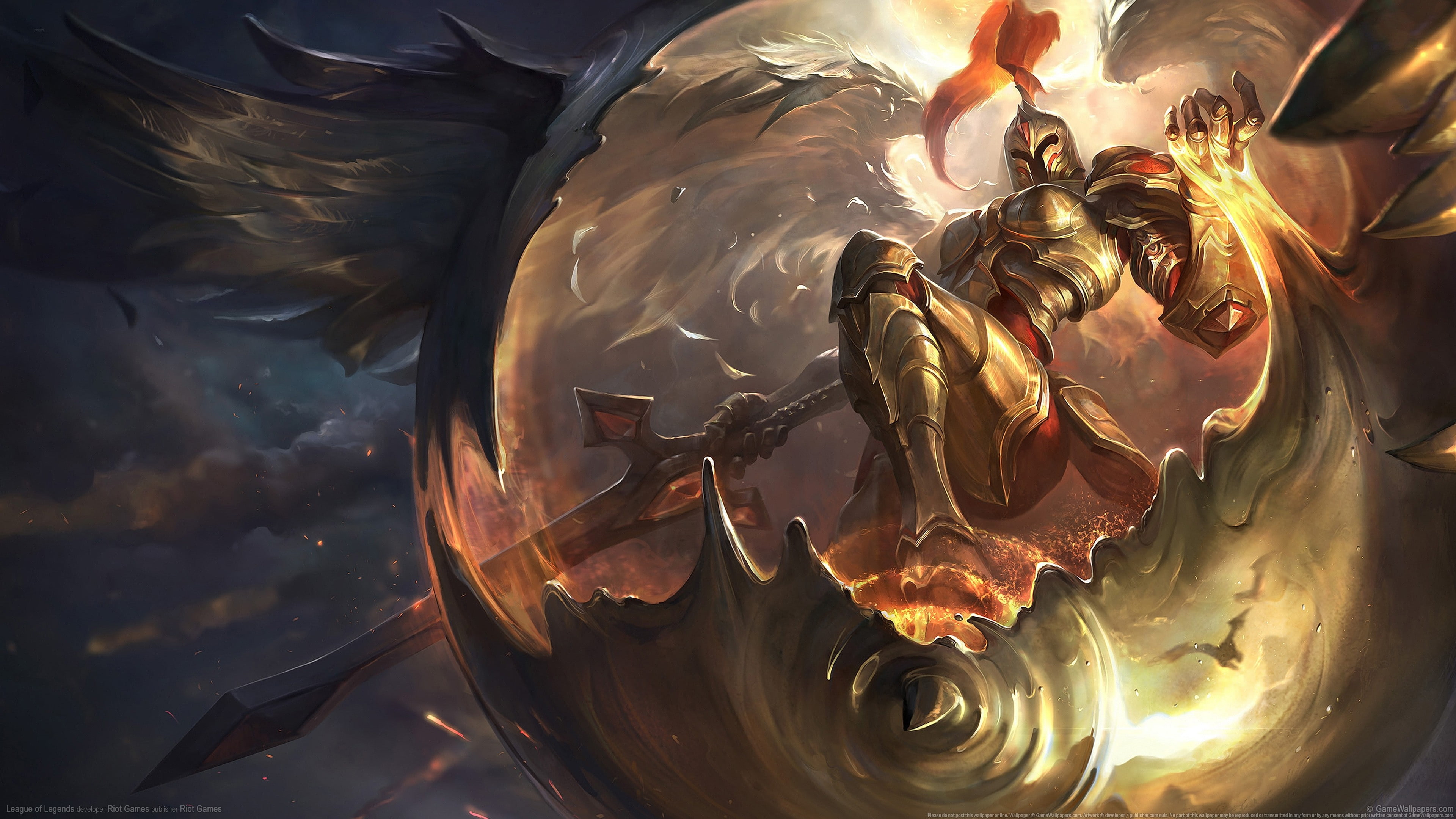 Kayle (League of Legends), 4K, League Of Legends, HD Wallpaper