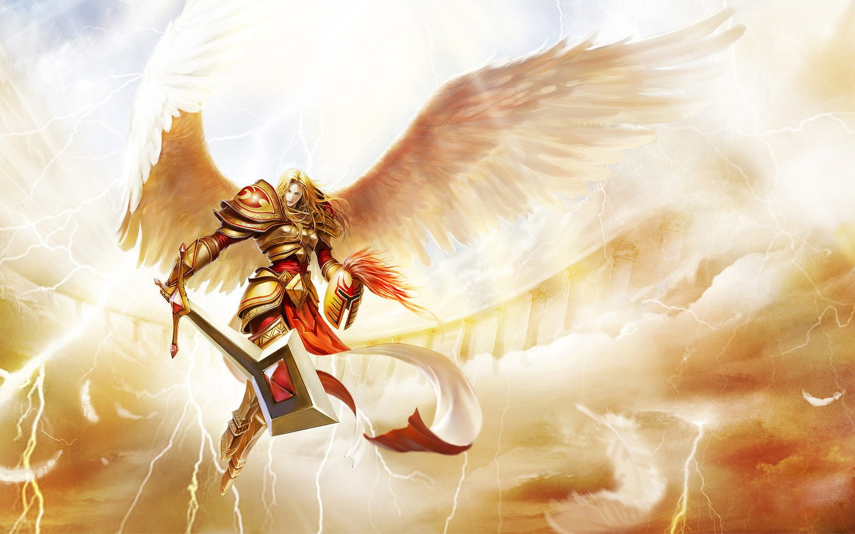Kayle (League Of Legends), League Of Legends, 720P, Video Game, HD Wallpaper