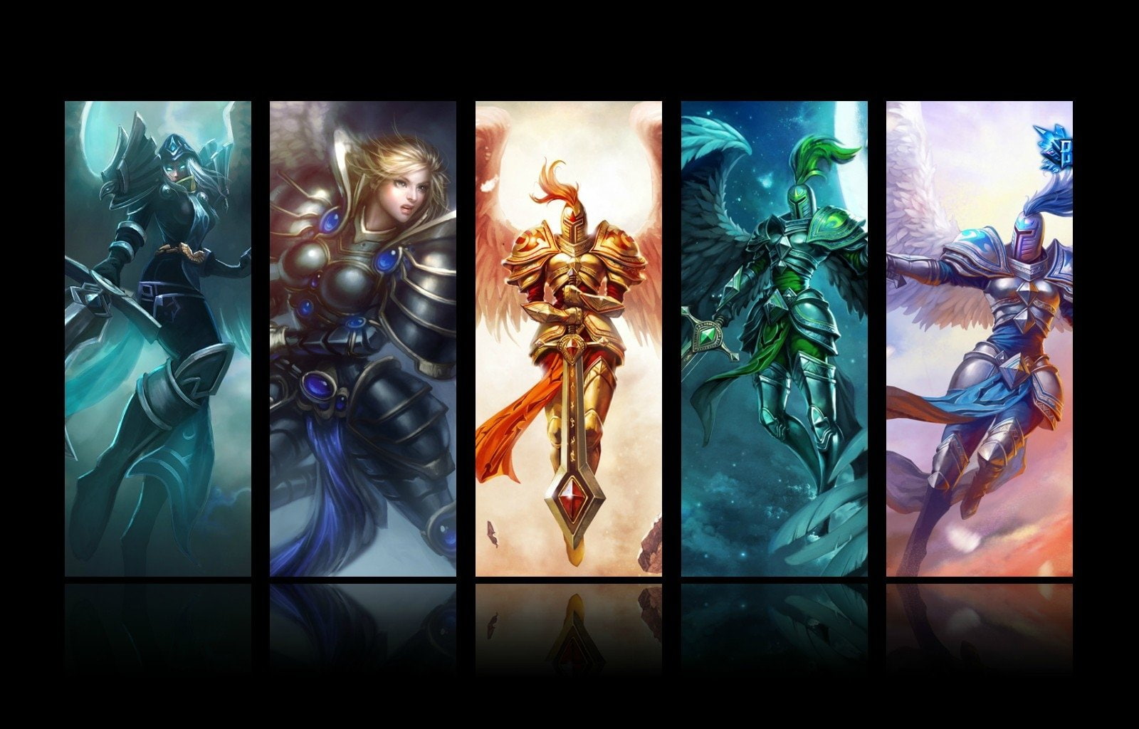 720P, League Of Legends, Video Game, Kayle (League Of Legends), HD Wallpaper