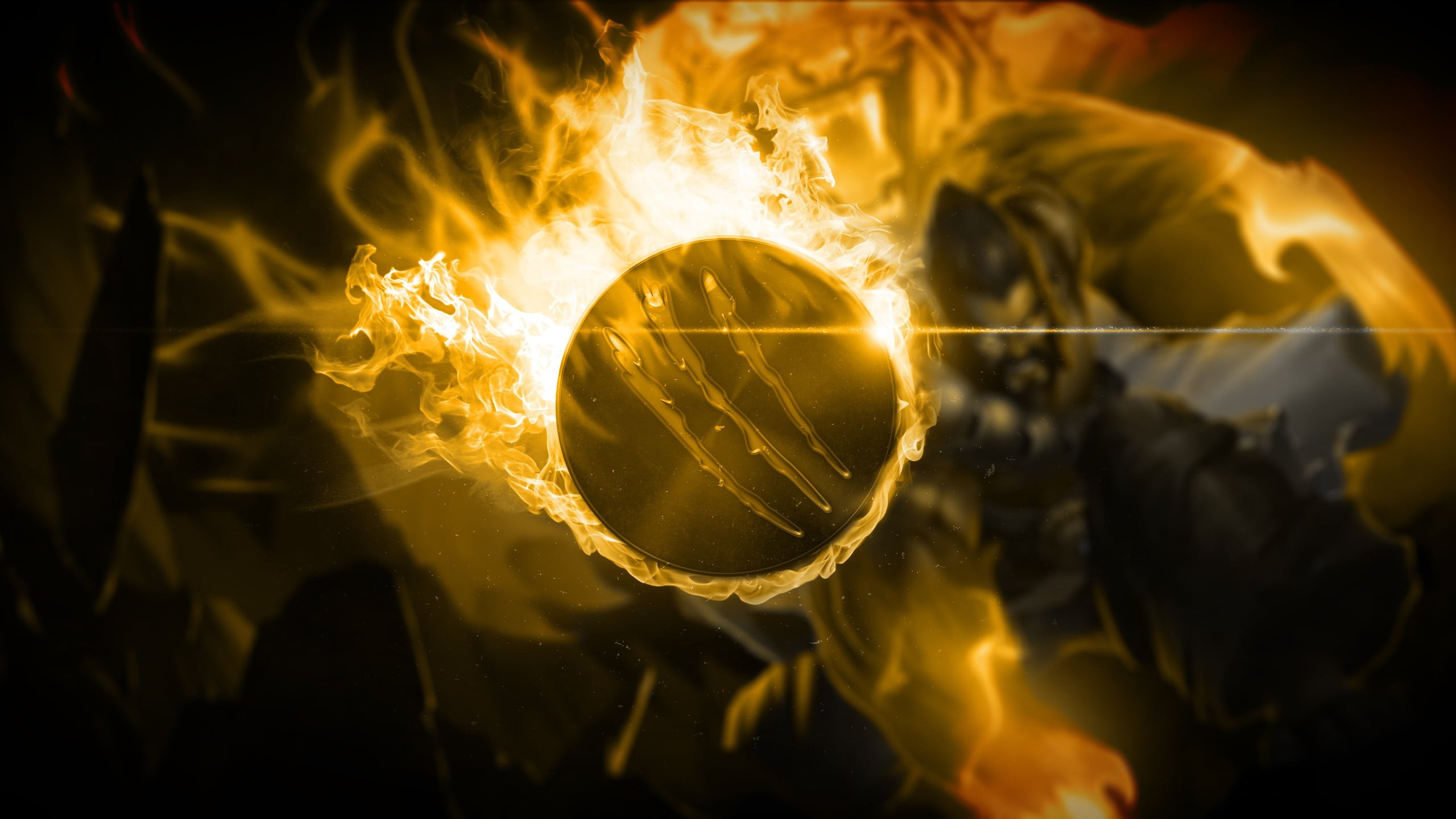 fire - natural phenomenon, orange color, blurred motion, konka, indoors, no people, heat - temperature, communication, sign, burning, 2K, yellow, Riot Games, HD Wallpaper