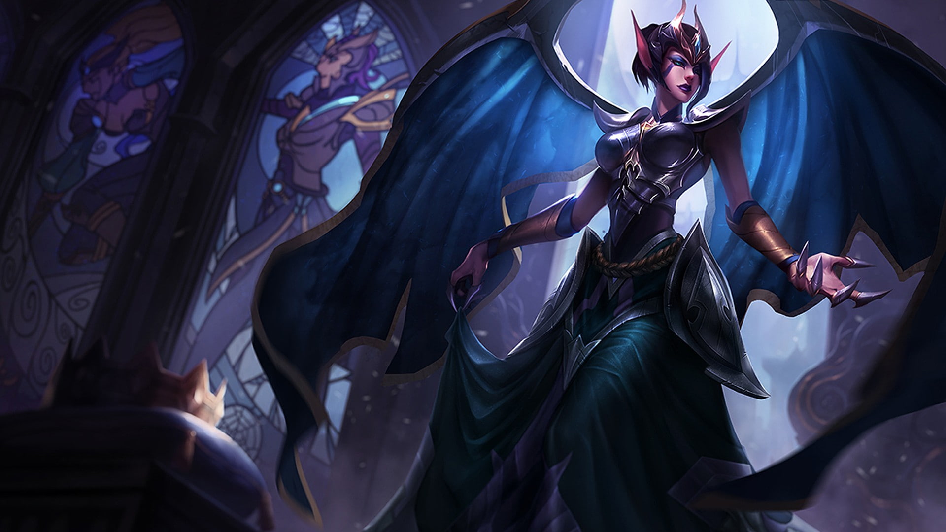 1080P, Morgana (League of Legends), League of Legends, video games, HD Wallpaper