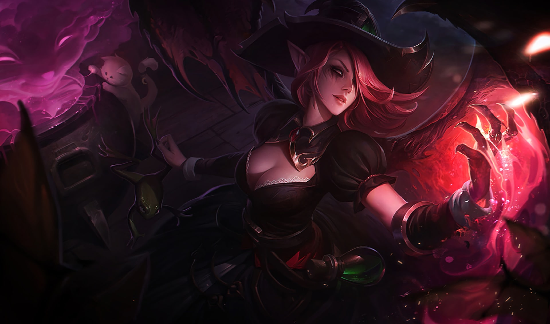 Morgana (League Of Legends), Video Game, League Of Legends, 1080P, HD Wallpaper