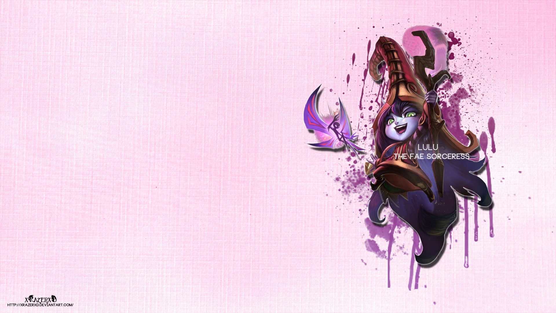 1080P, Lulu (League Of Legends), Video Game, League Of Legends, HD Wallpaper