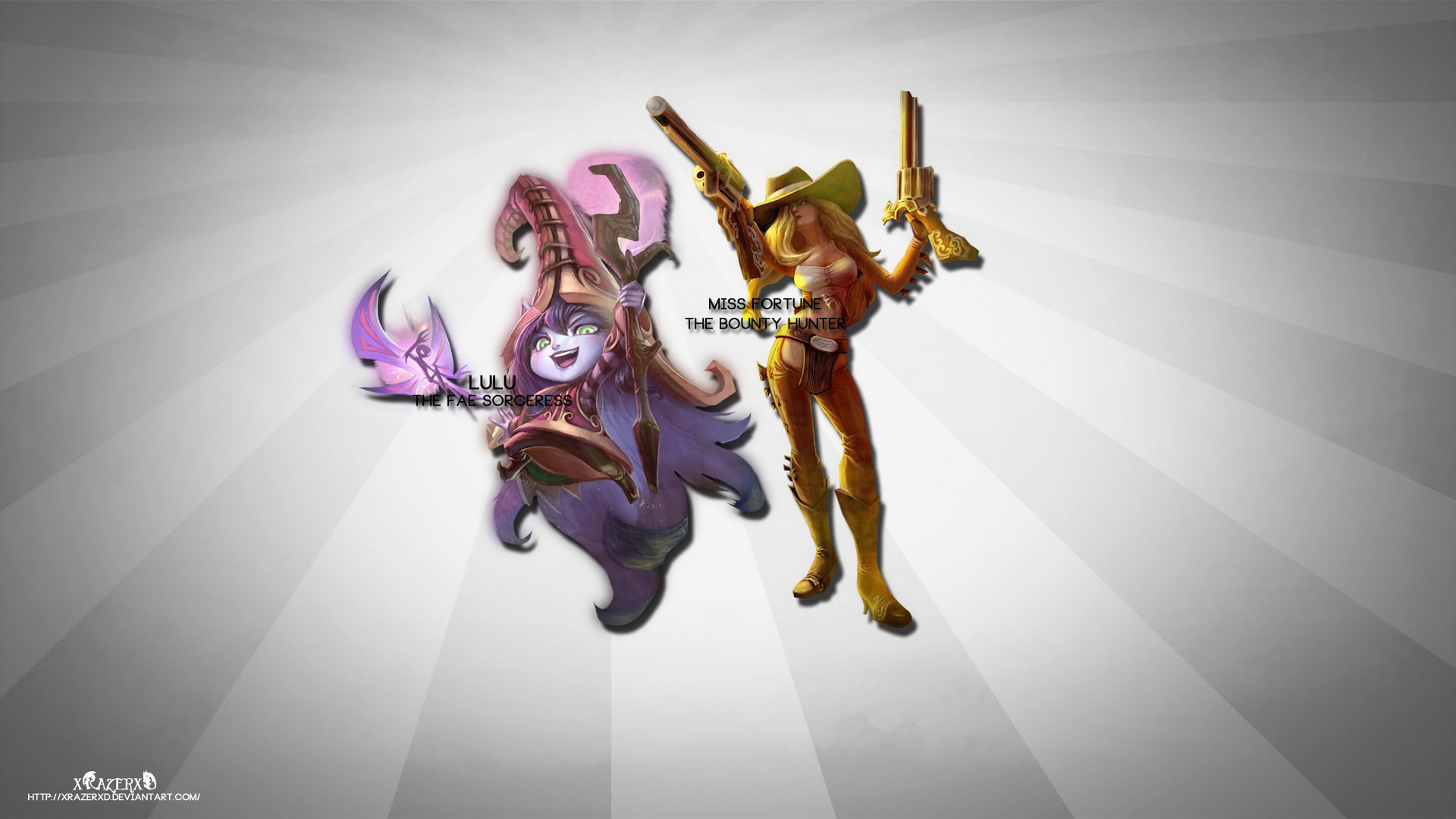 Miss Fortune (League Of Legends), Video Game, League Of Legends, 1080P, Lulu (League Of Legends), HD Wallpaper