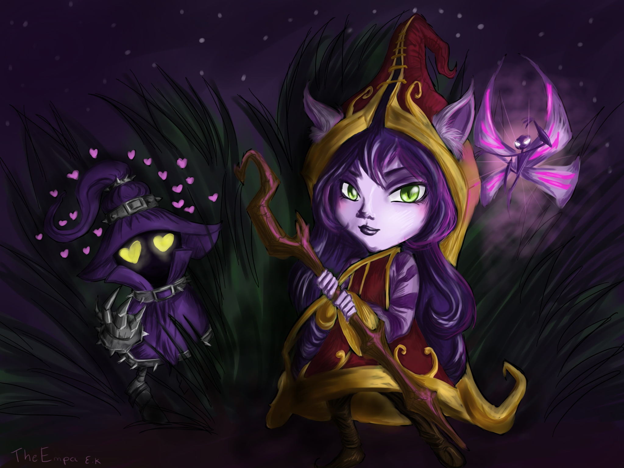1080P, lulu, fantasy, legends, league, drawing, HD Wallpaper