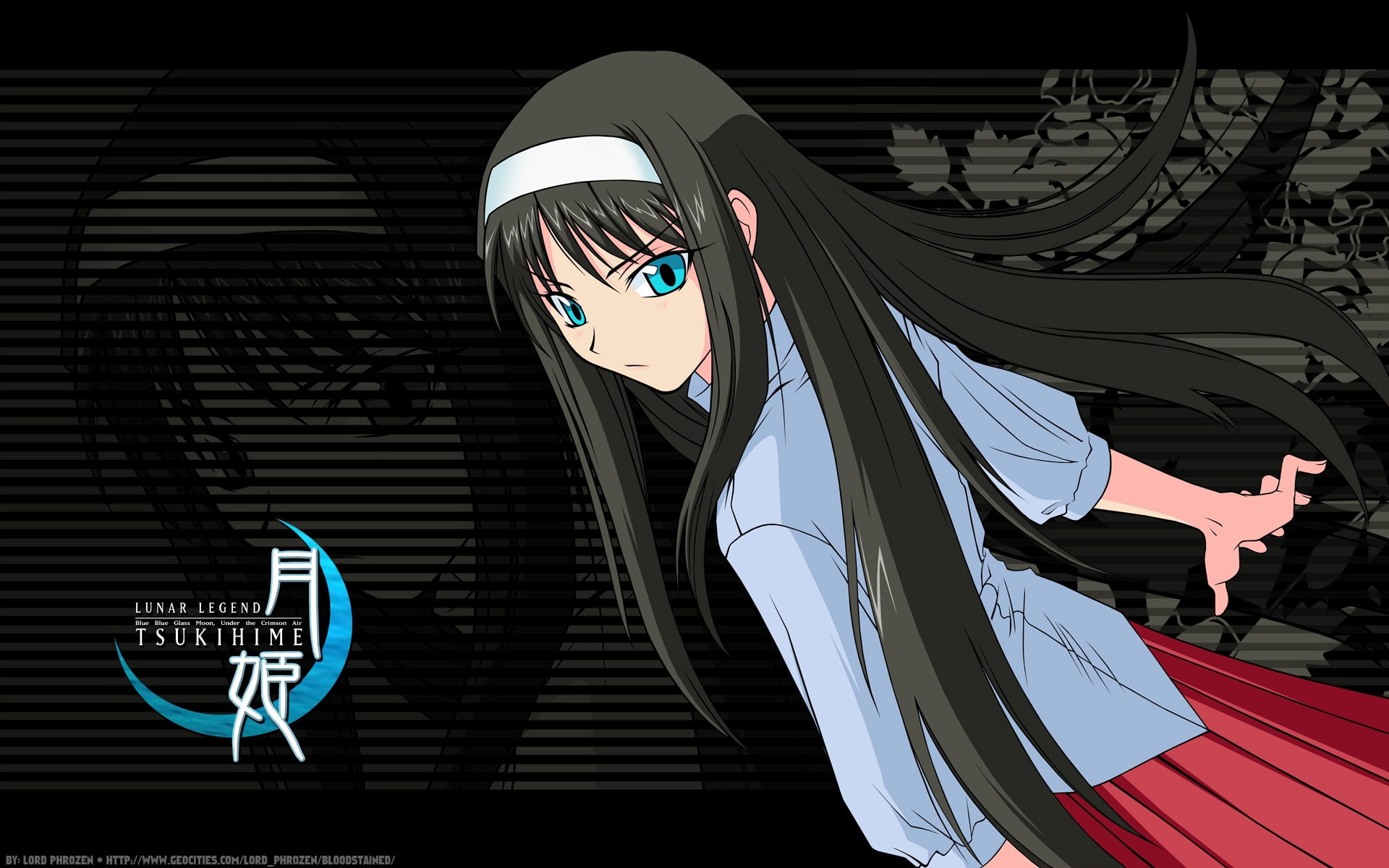shingetsutan, 1080P, tsukihime, tohno, akiha, HD Wallpaper