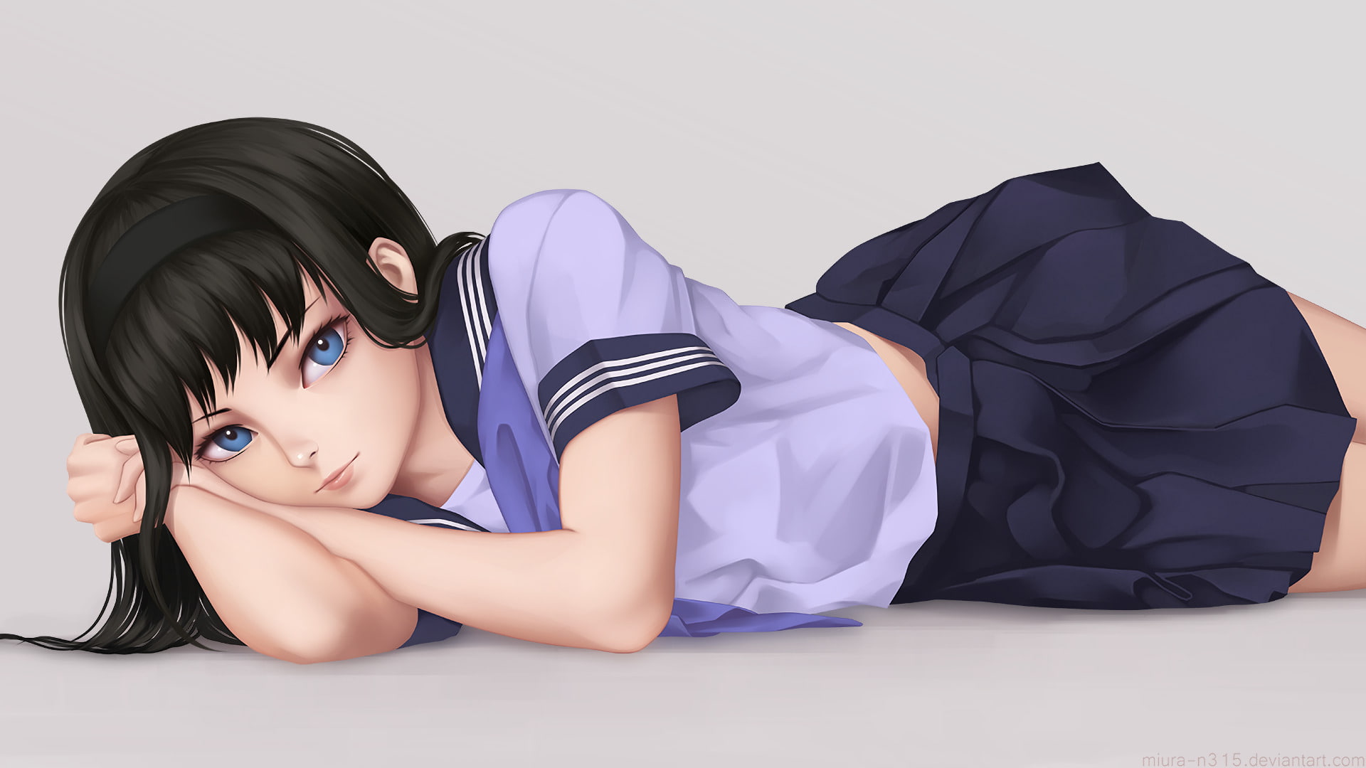 Anime, Akiha Tohno, Tsukihime, 1080P, HD Wallpaper