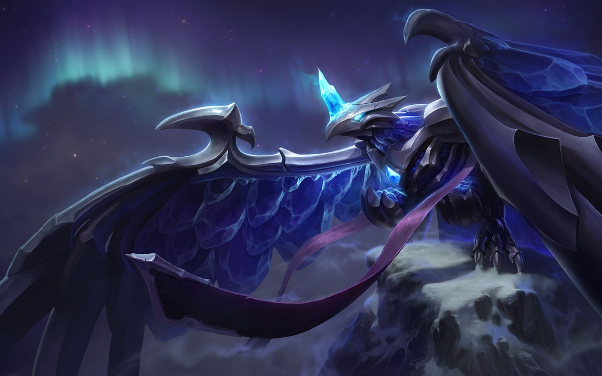 Anivia (League Of Legends), 1080P, Video Game, eagle, black, League Of Legends, HD Wallpaper