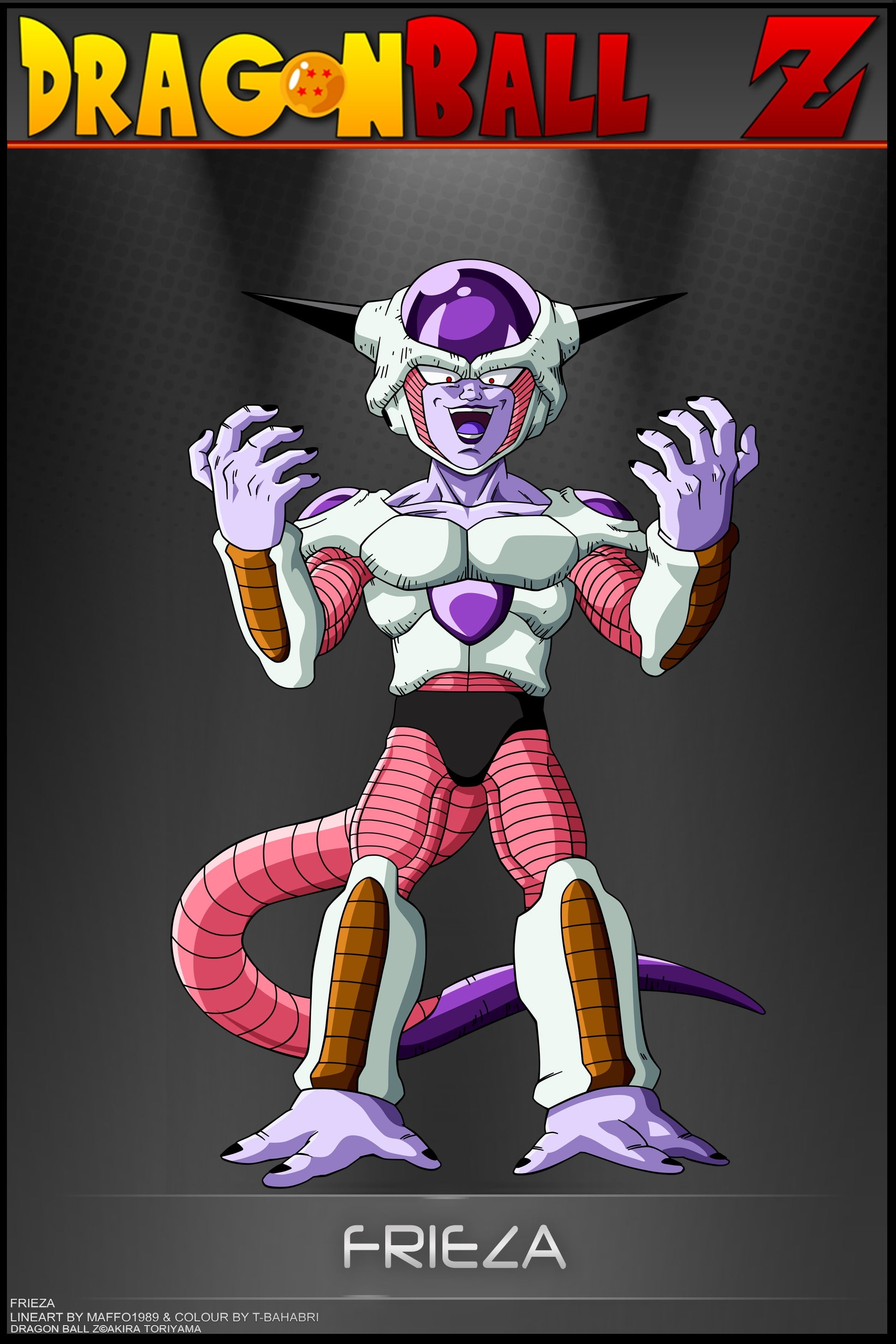 dragonball, art, z, dragon ball z, anime, dragon, hd, Frieza, 2K, ball, Phone HD Wallpaper