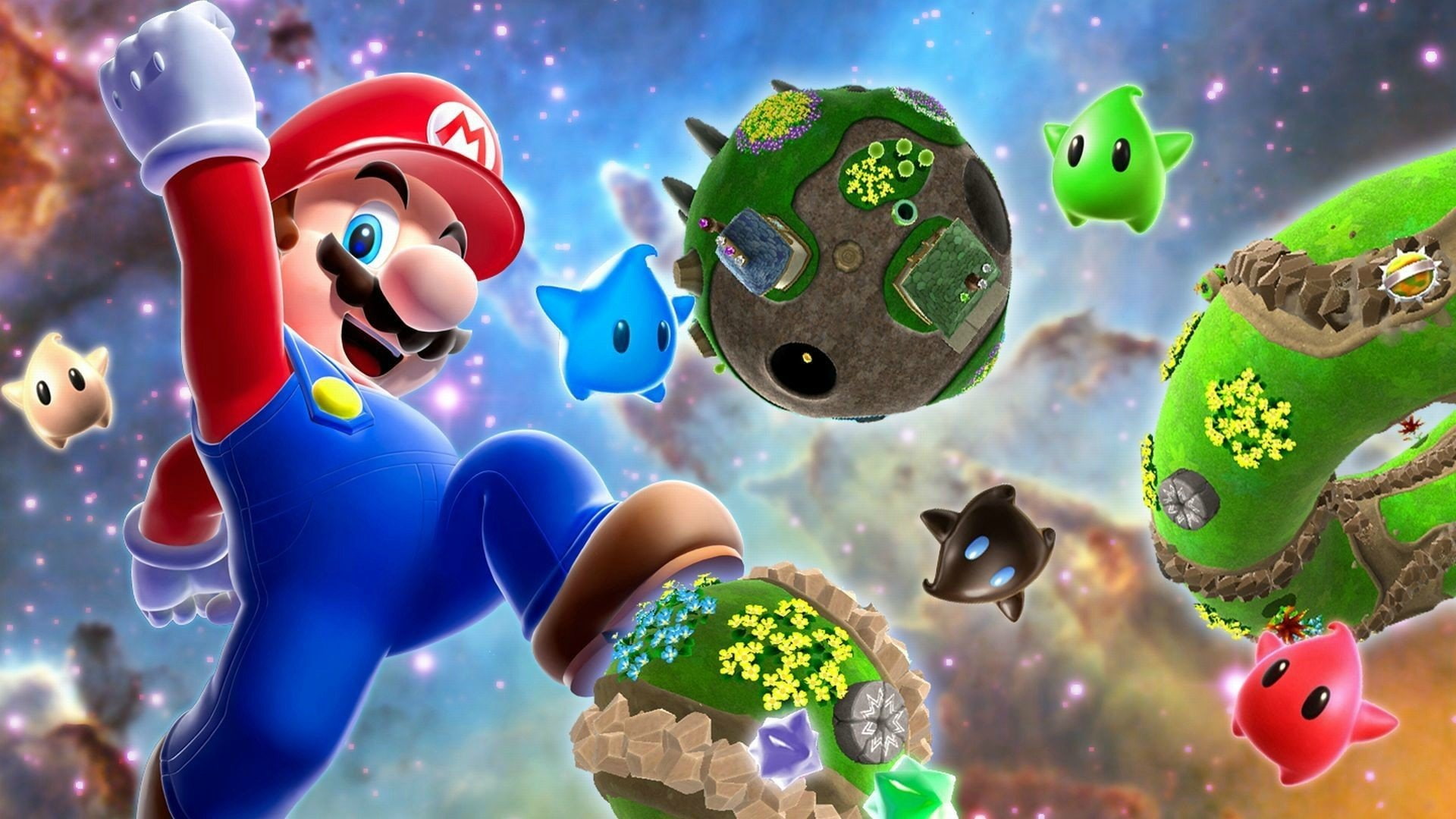 Super Mario Galaxy, Mario, 1080P, HD Wallpaper