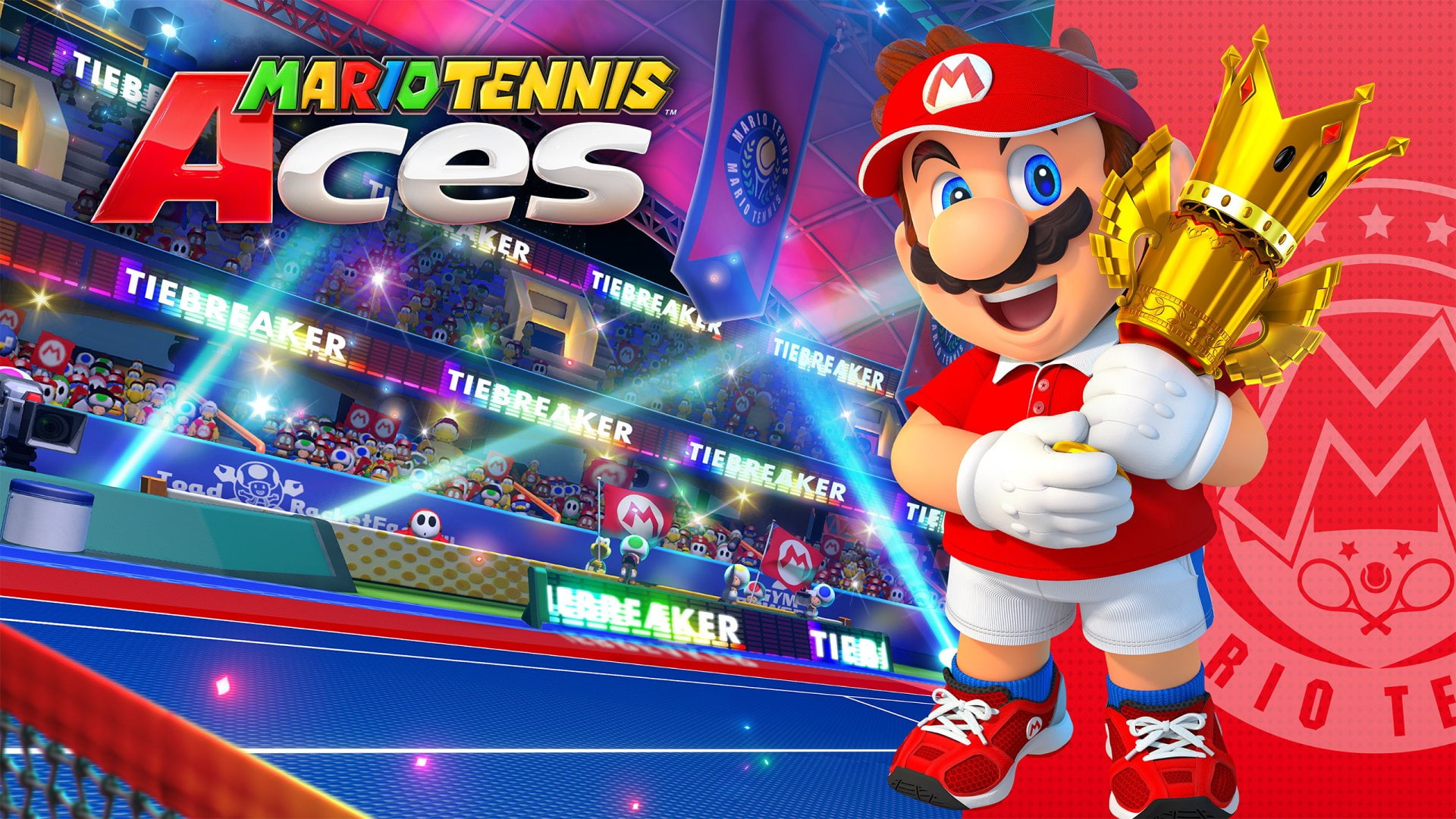 1080P, Mario Tennis Aces, Video Game, Mario, HD Wallpaper