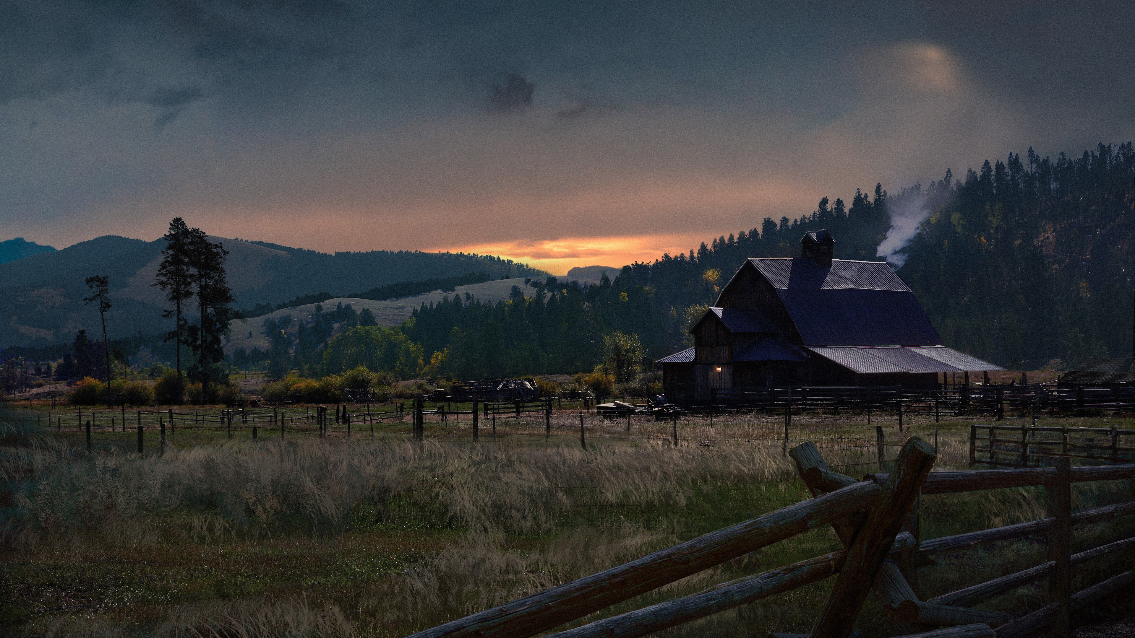 Think Divine, screenshot, Hope County, 4K, Far Cry 5, 4K, HD Wallpaper