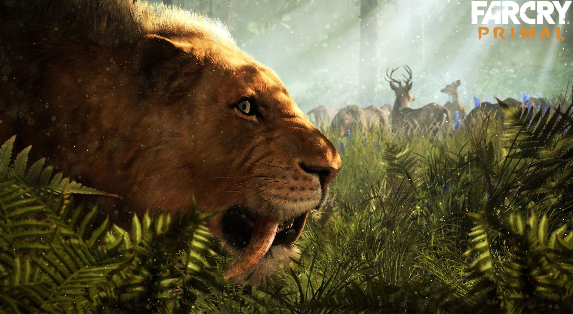 Far Cry, farcry, animal themes, day, water, animals in the wild, 1080P, one animal, primal, mammal, animal, grass, animal head, herbivorous, HD Wallpaper