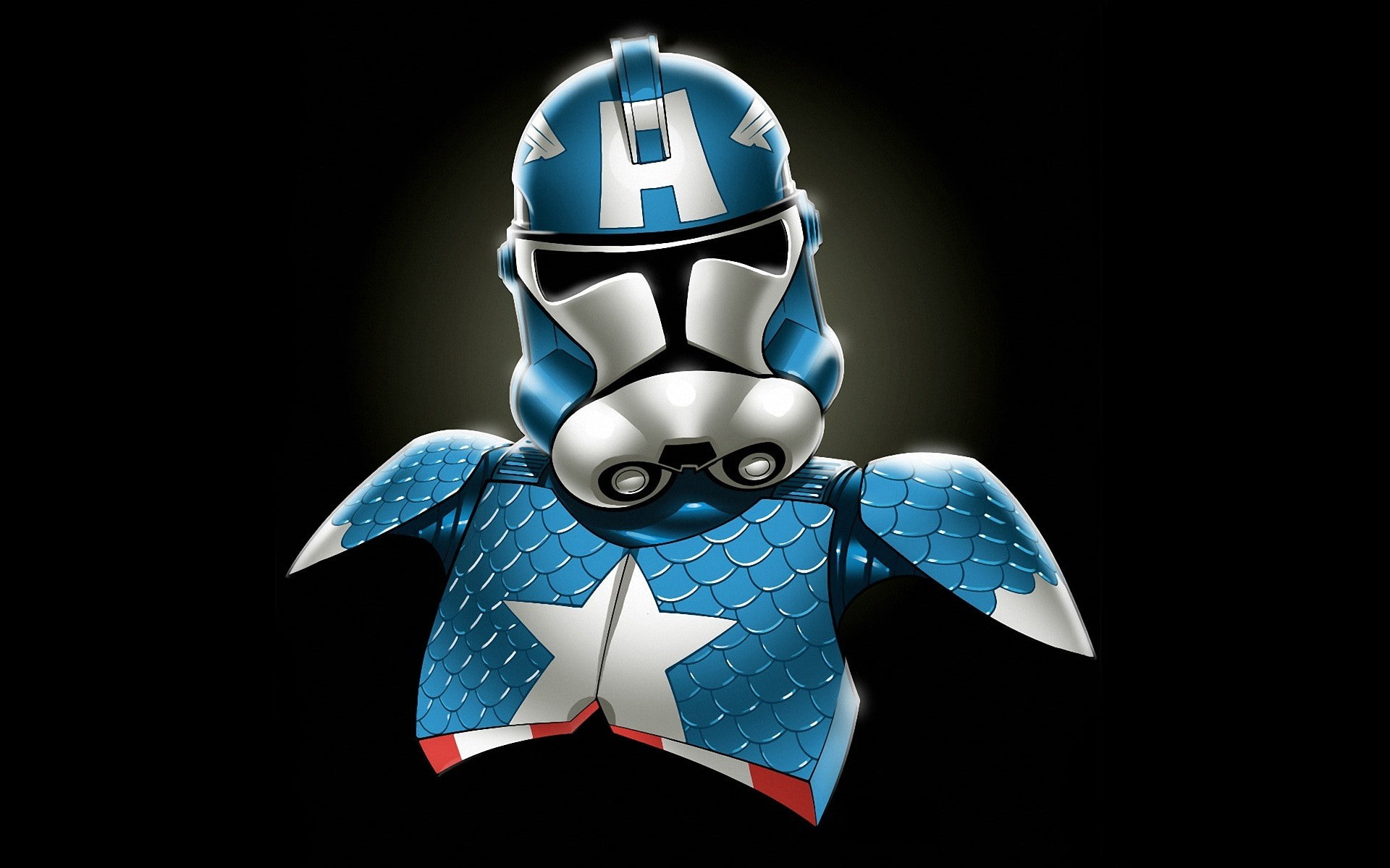 captain, marvel, 1080P, redneck, minimalistic, comics, Wars, america, stormtroopers, Star, HD Wallpaper